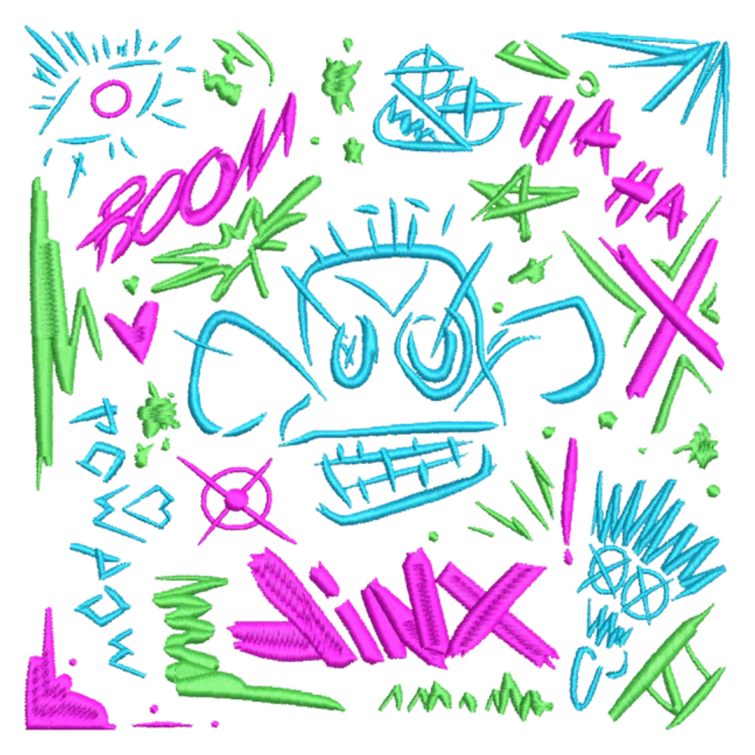 Jinx Doodles 2 Tricou - League of Legends