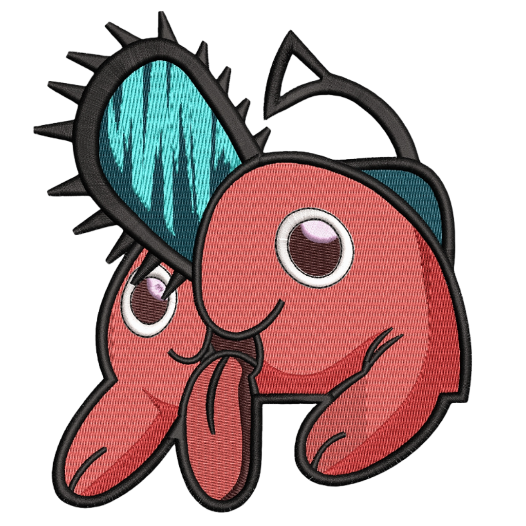 Pochita Peeking Tricou - Chainsaw Man