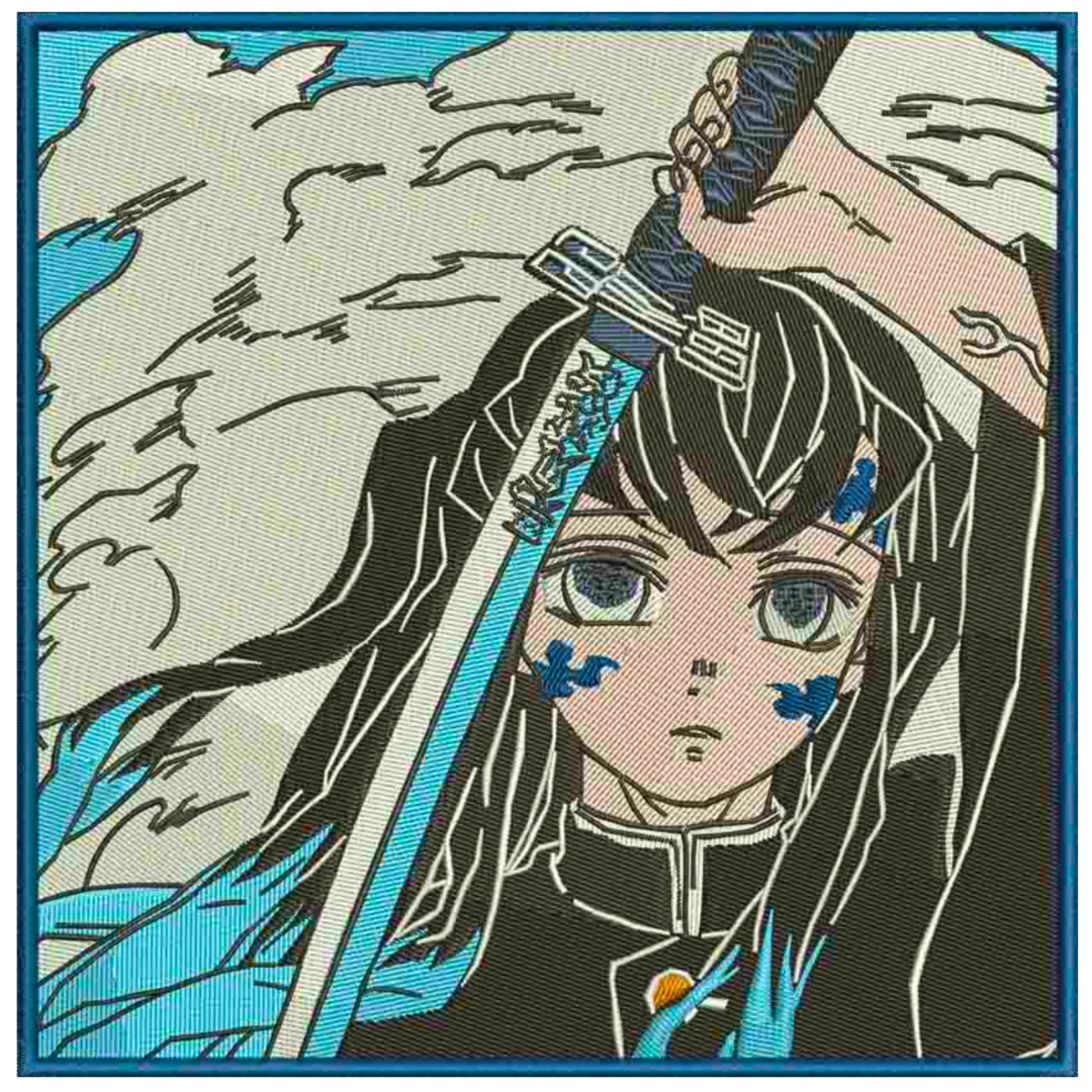Muichiro Mist Breathing Hanorac- Demon Slayer