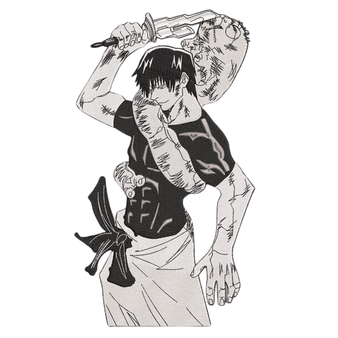 Toji Pose Tricou - Jujutsu Kaisen