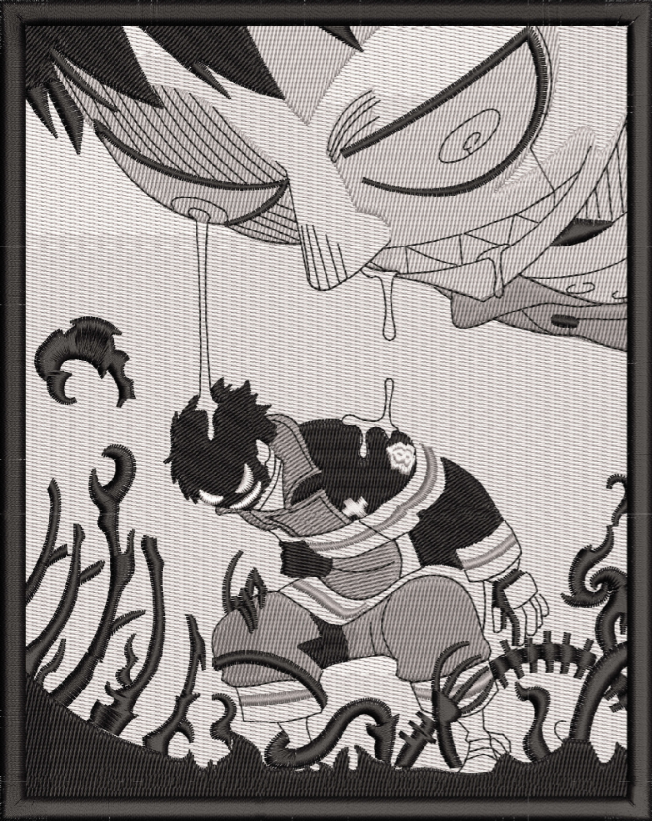 Shinra Melts Manga Panel Hanorac - Fire Force