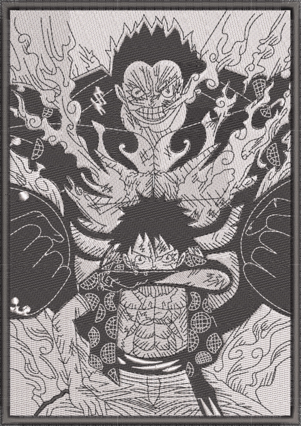 Luffy Transforms Manga Panel Hanorac - One Piece
