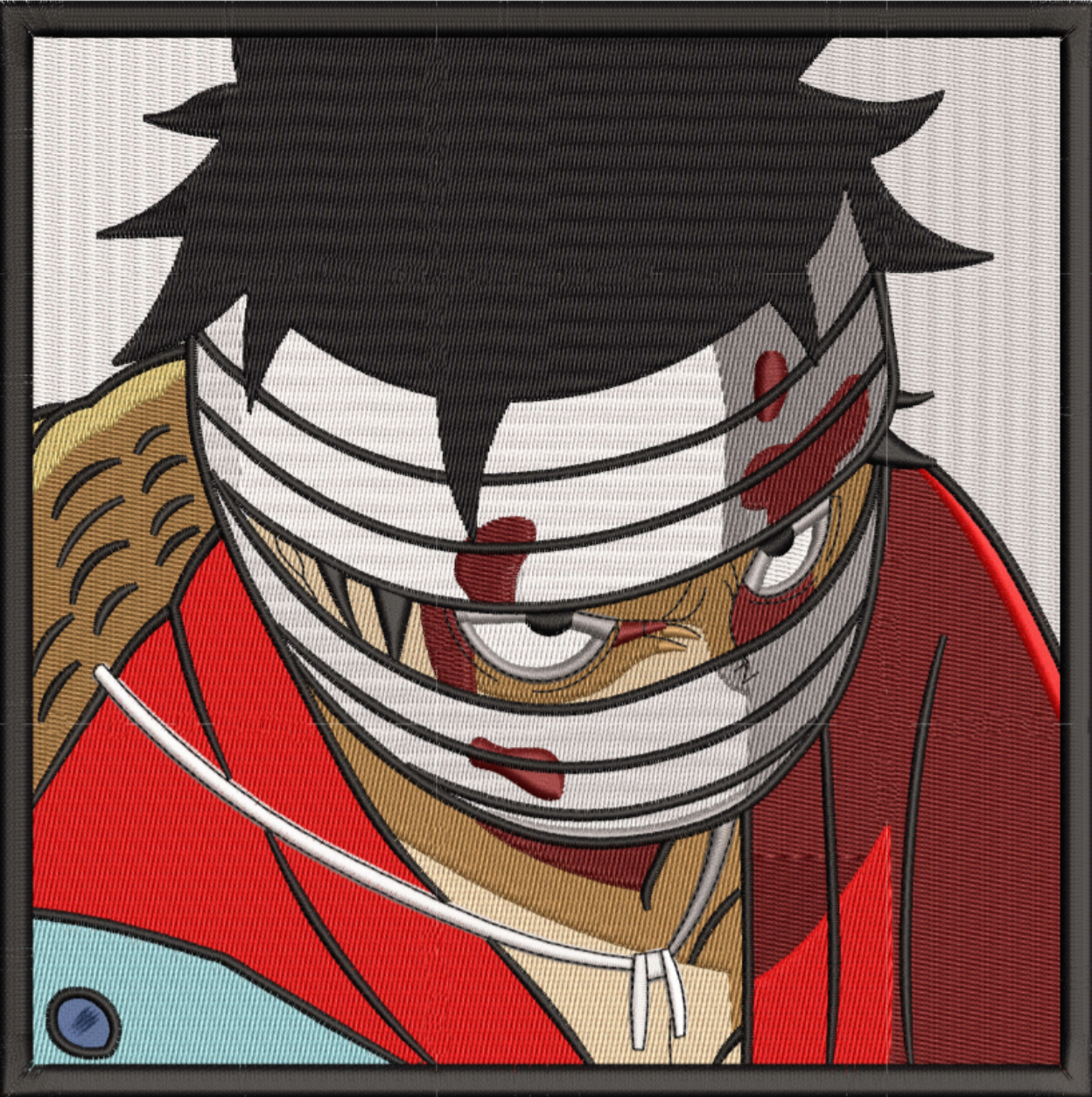 Luffy Head Bandages Tricou - One Piece