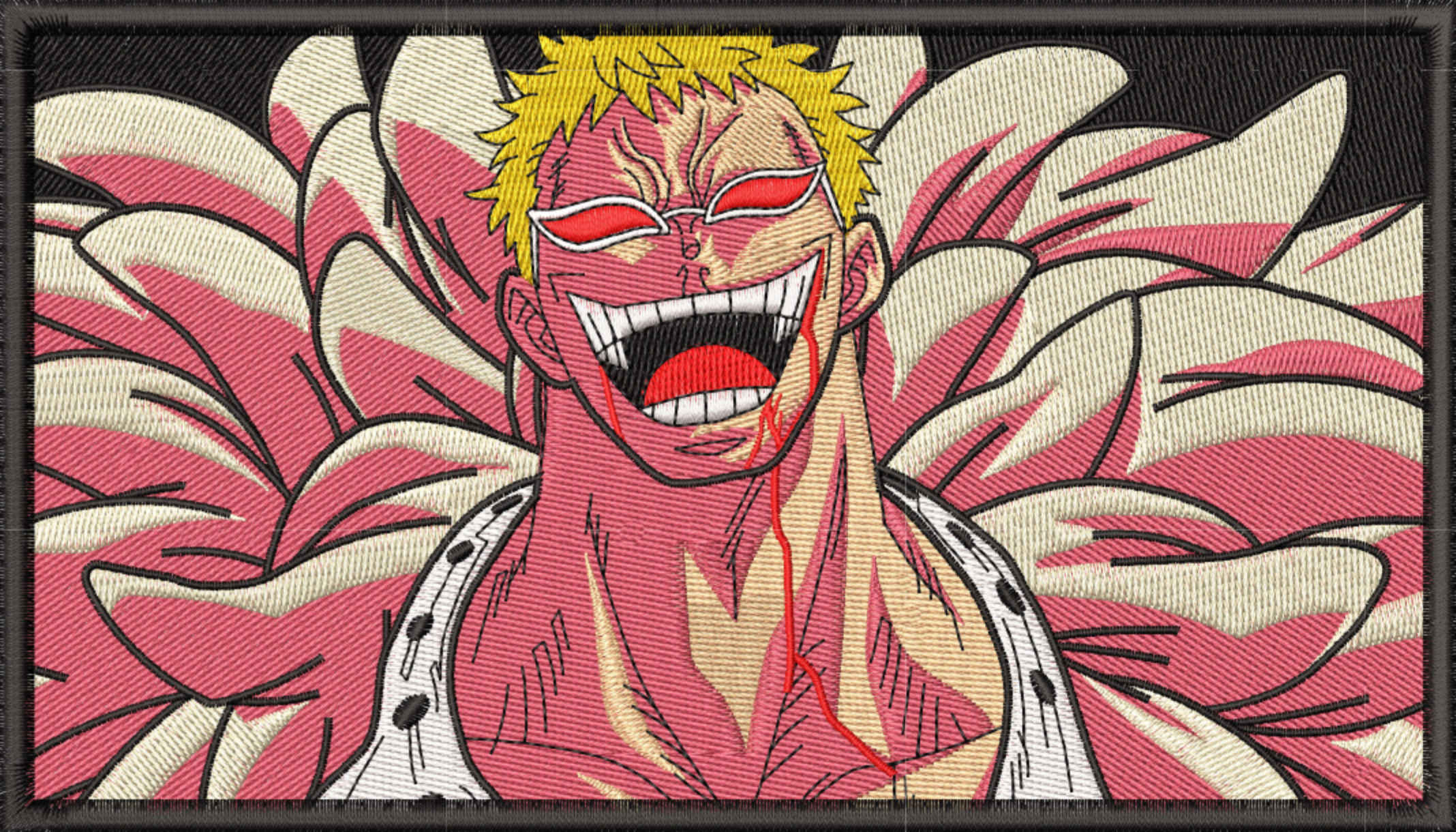 Donquixote Doflamingo Lauging Hanorac - One Piece