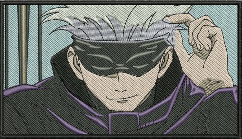 Satoru Gojo Blindfold Hanorac - Jujutsu Kaisen