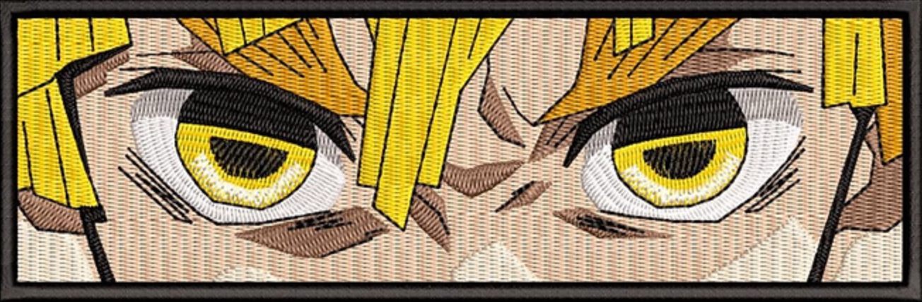 Zenitsu Serious Eyes Tricou - Demon Slayer