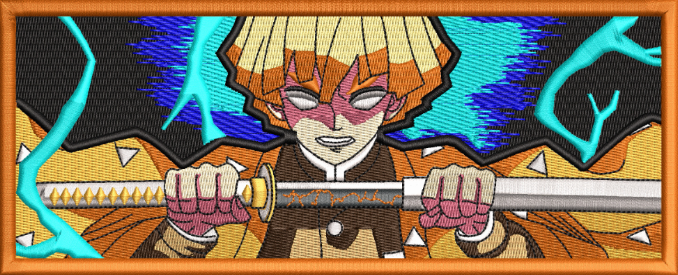 Zenitsu Drawing Blade Hanorac - Demon Slayer