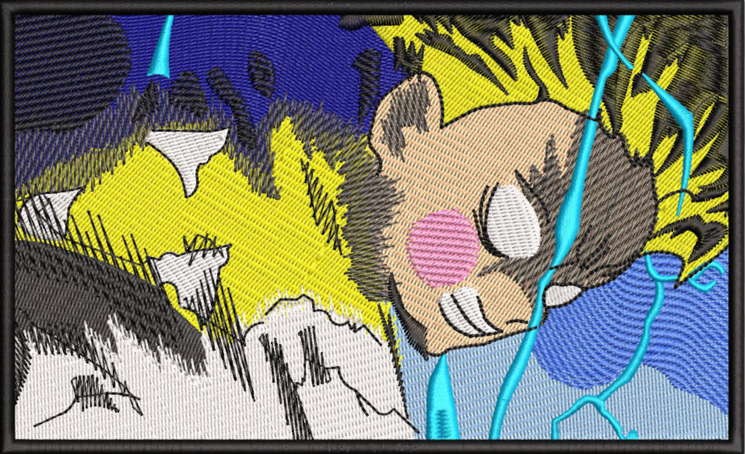Zenitsu Impact Frame Bluza - Demon Slayer