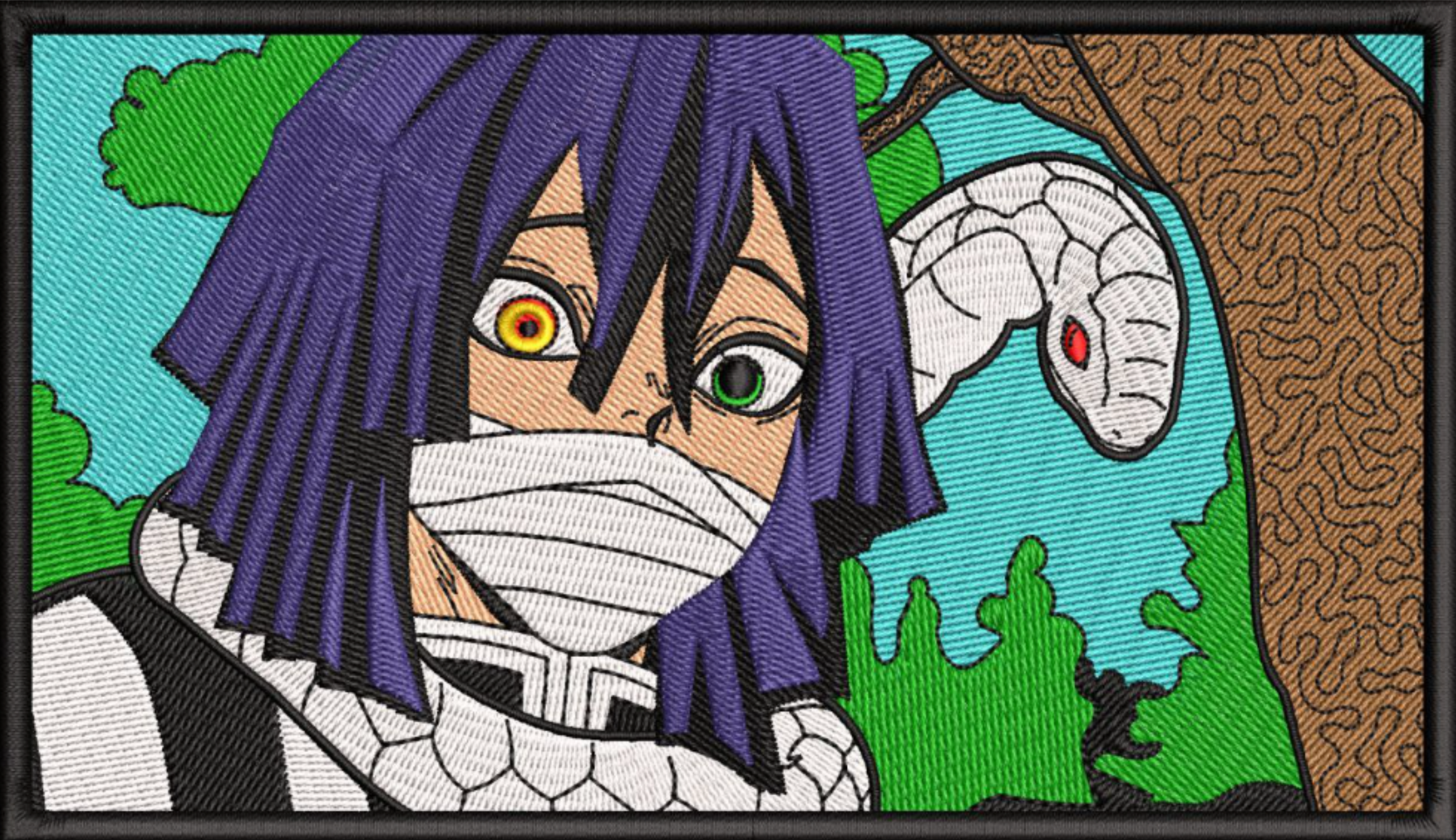 Serpent Hashira Obanai Tricou - Demon Slayer