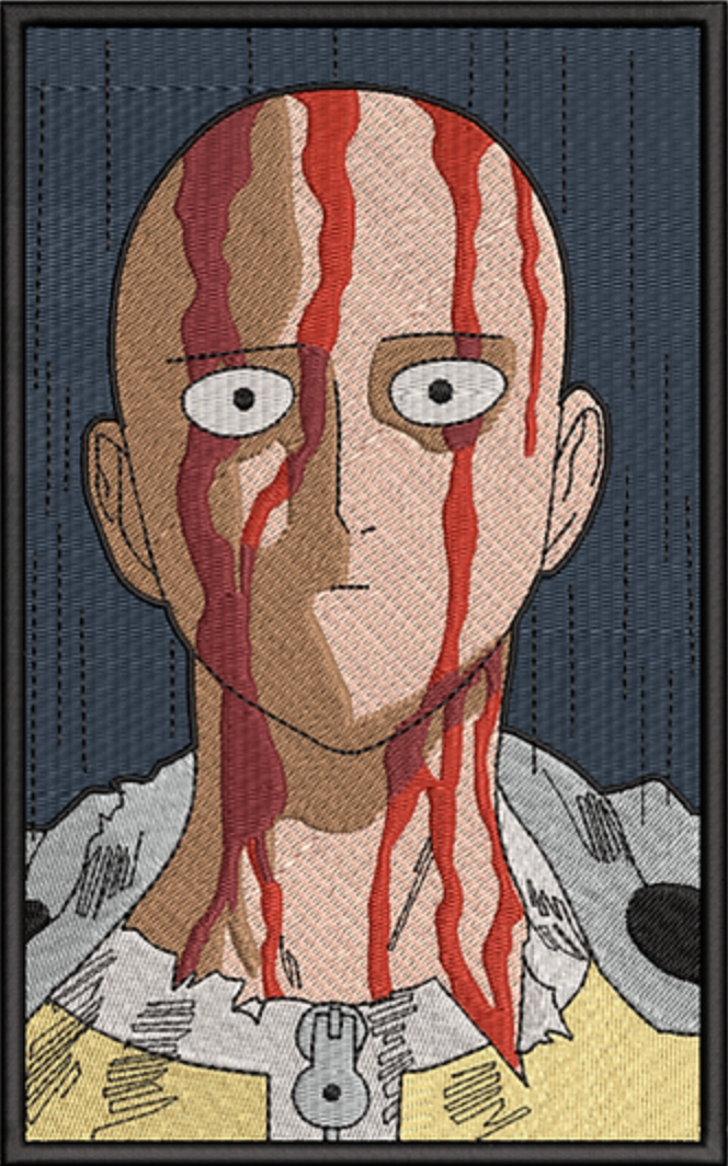 Saitama Death Stare Bluza - One Punch Man