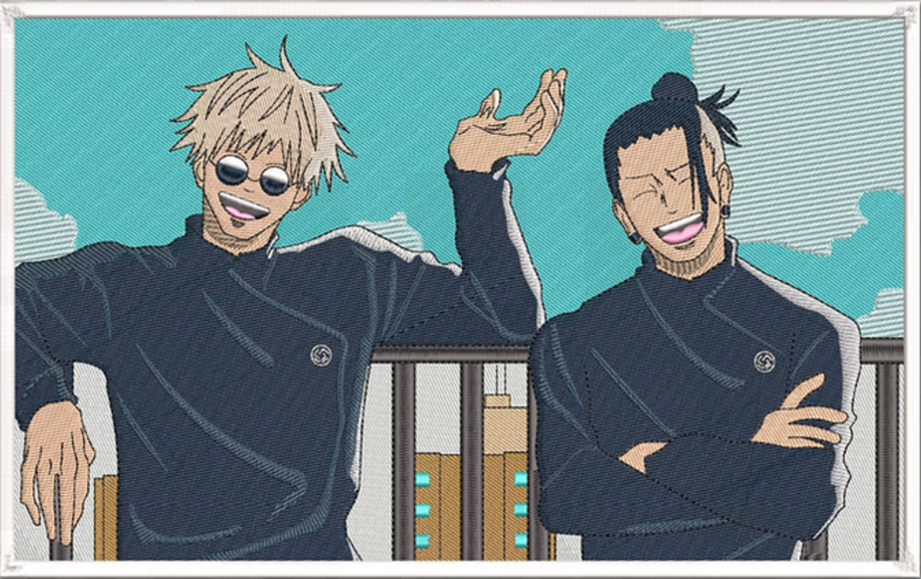 Gojo & Geto Laughing Bluza - Jujutsu Kaisen