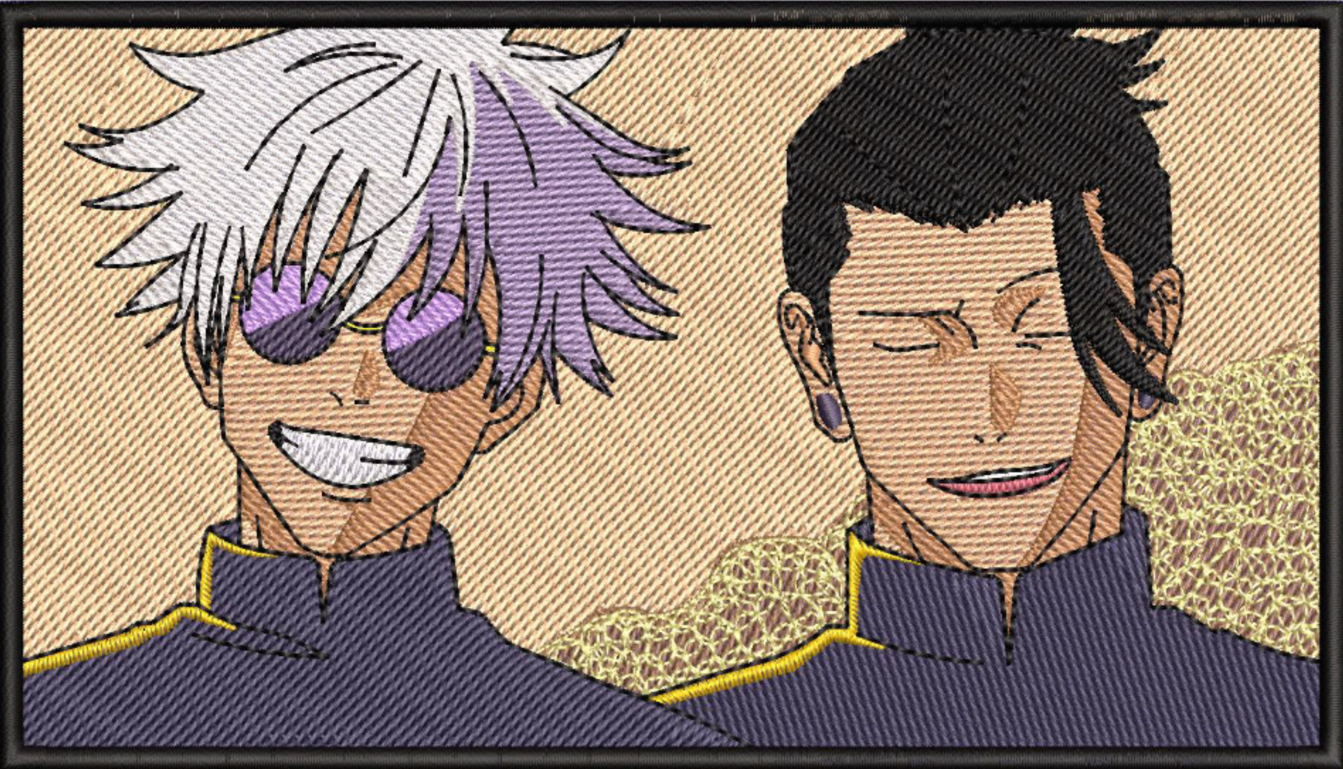 Gojo & Geto Smiling Hanorac - Jujutsu Kaisen