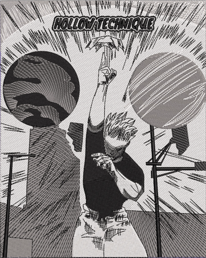 Gojo Hollow Technique Hanorac - Jujutsu Kaisen
