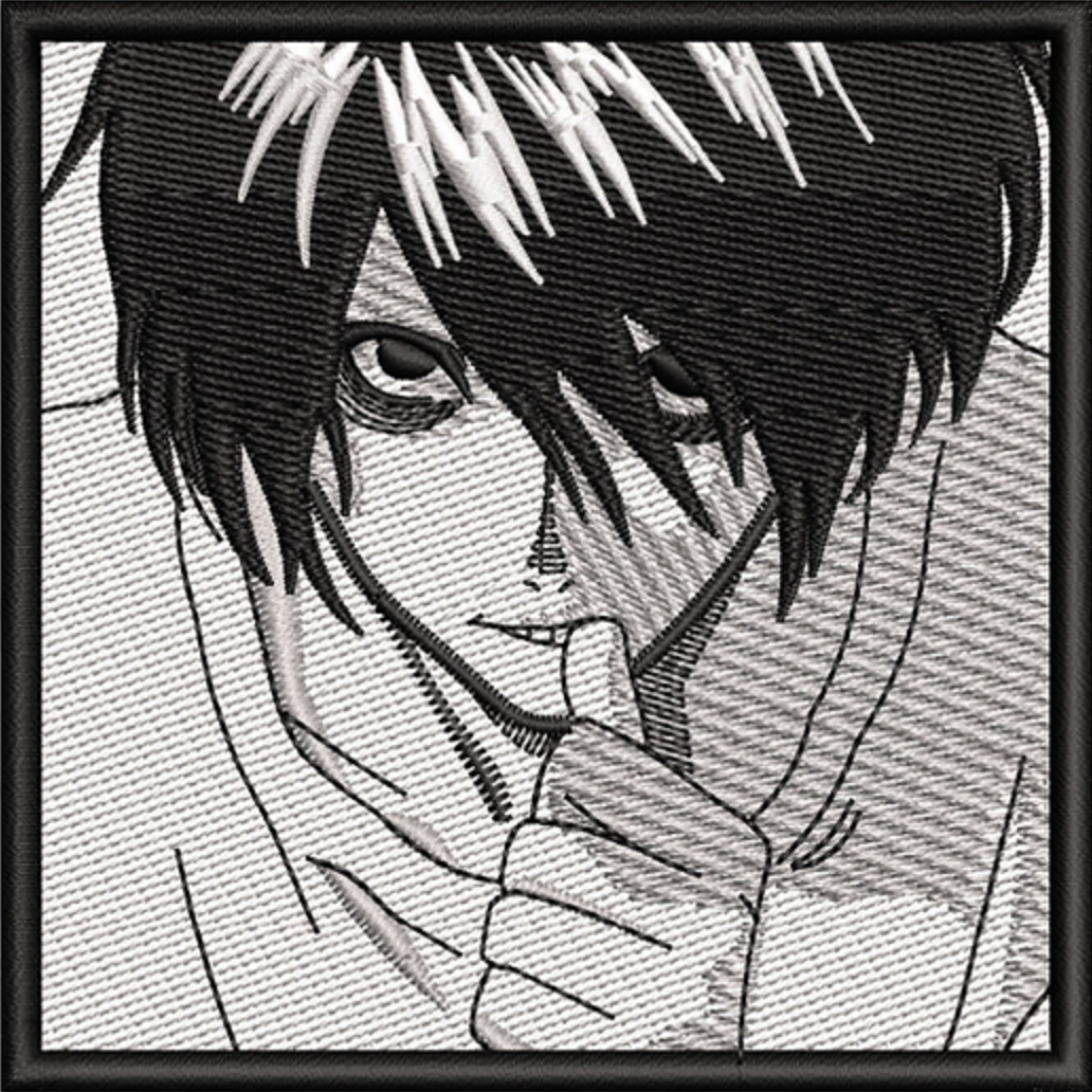 L Manga Panel Tricou - Death Note