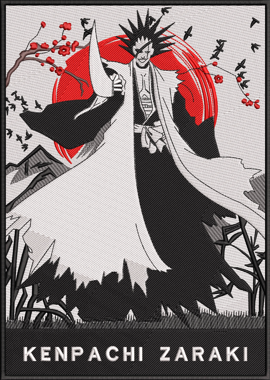 Kenpachi Zaraki Tricou - Bleach