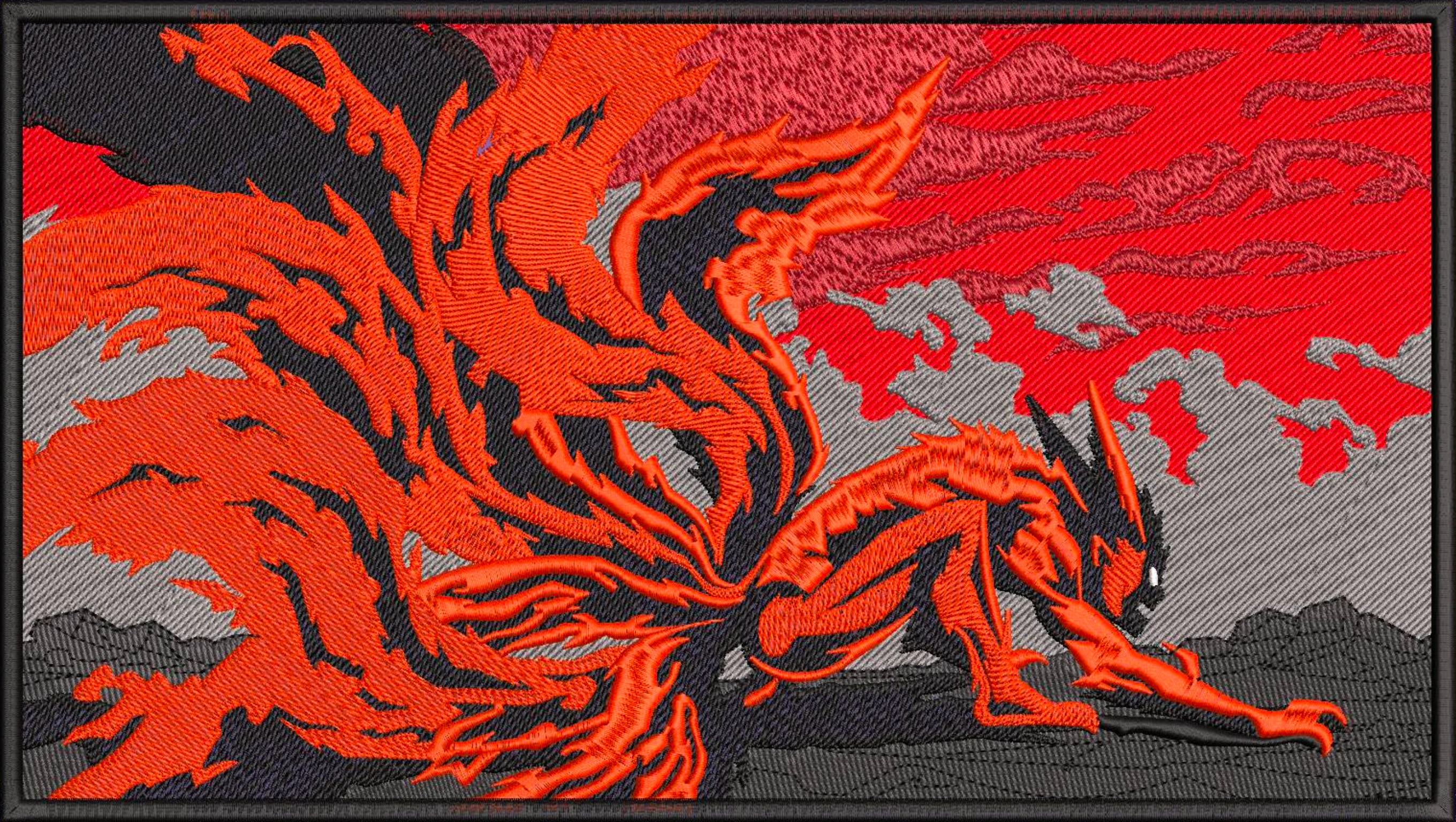 Naruto Tailed Beast Form Tricou - Naruto