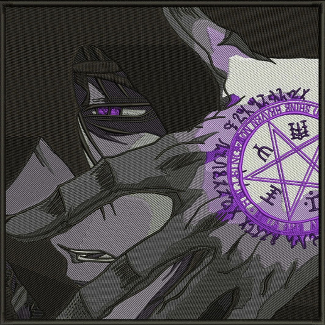 Alucard Purple Seal of Crowley Bluza - Hellsing