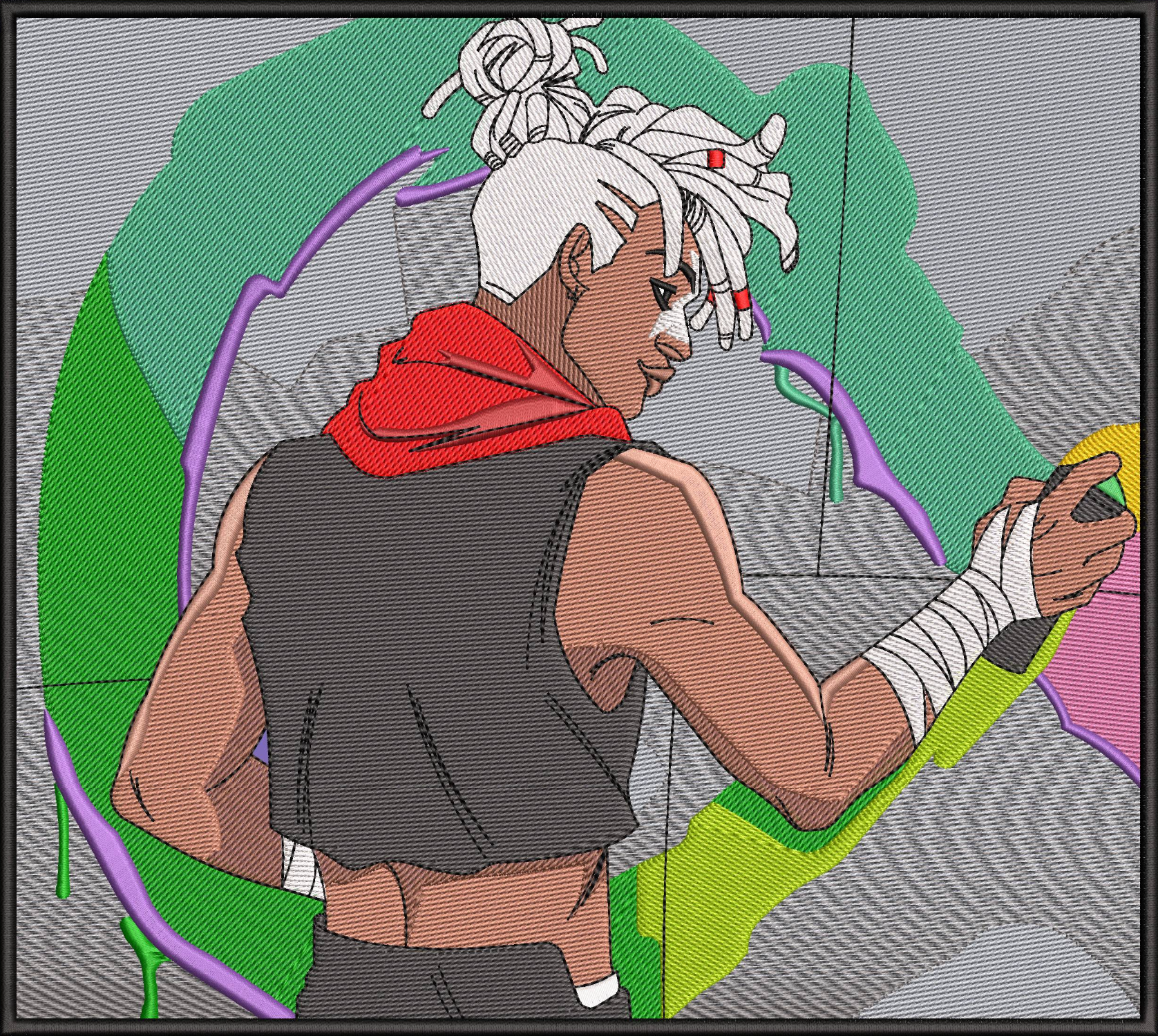 Ekko Graffiti Bluza - League of Legends