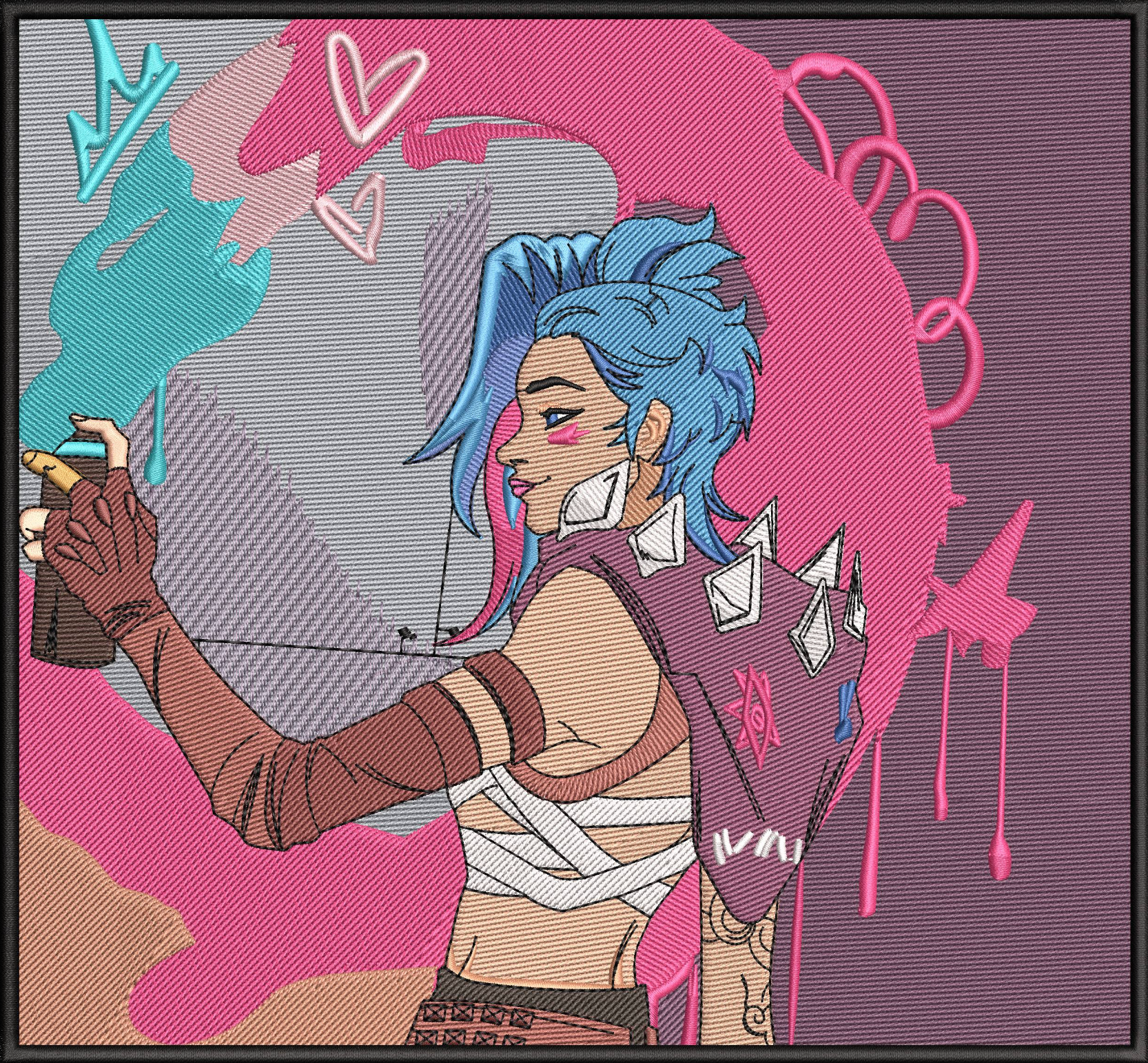 Jinx Graffiti Bluza - League of Legends
