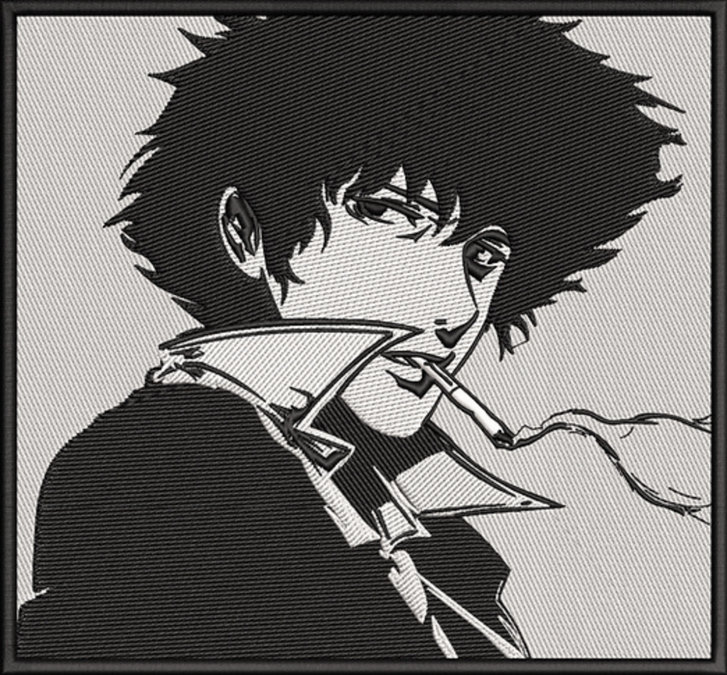 Spike Smoking Manga Panel Bluza - Cowboy Bebop