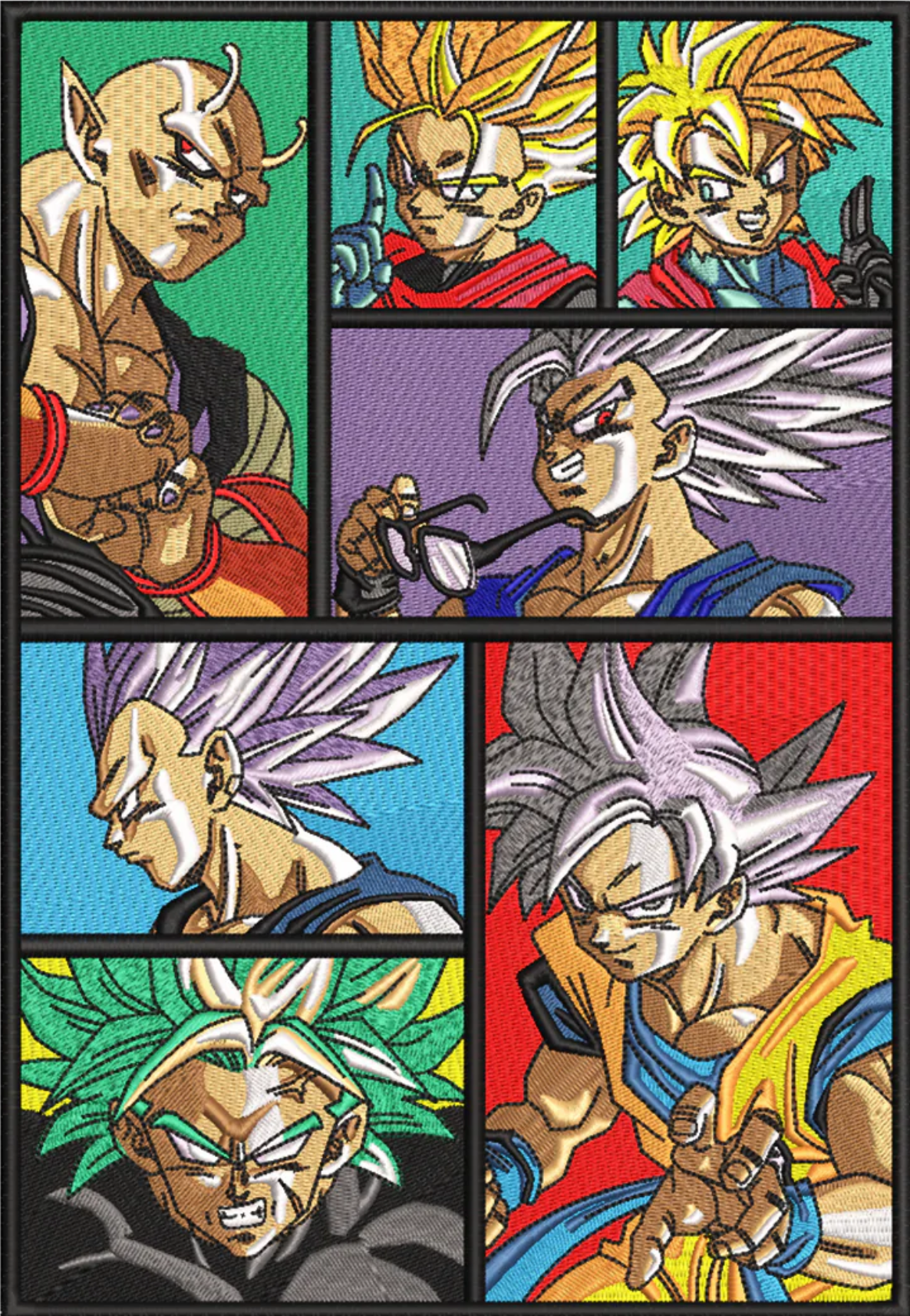 Universe 7 Panels Bluza - Dragon Ball Z