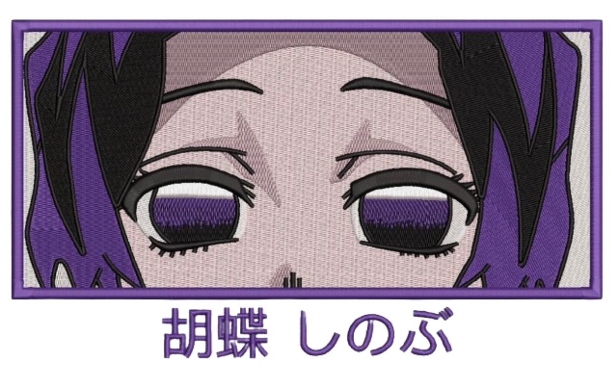 Shinobu Eyes Writing Tricou - Demon Slayer