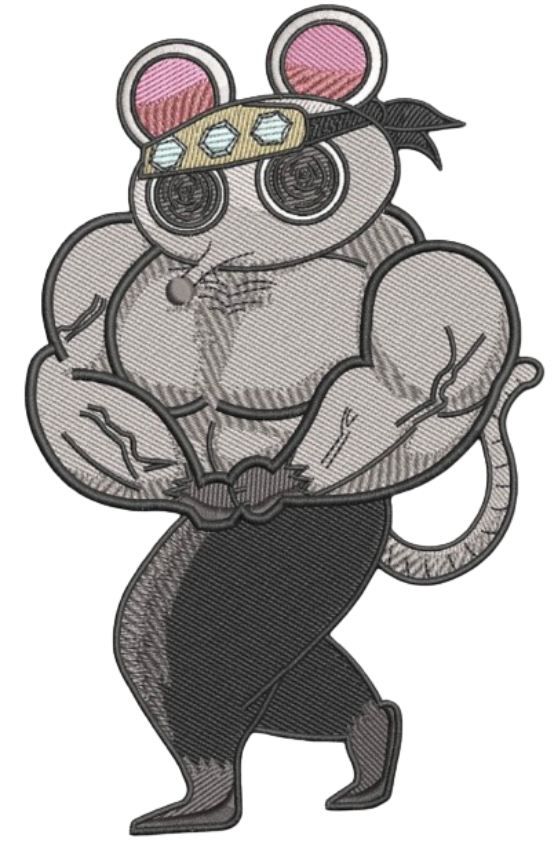 Tengen's Muscle Mice Bluza - Demon Slayer