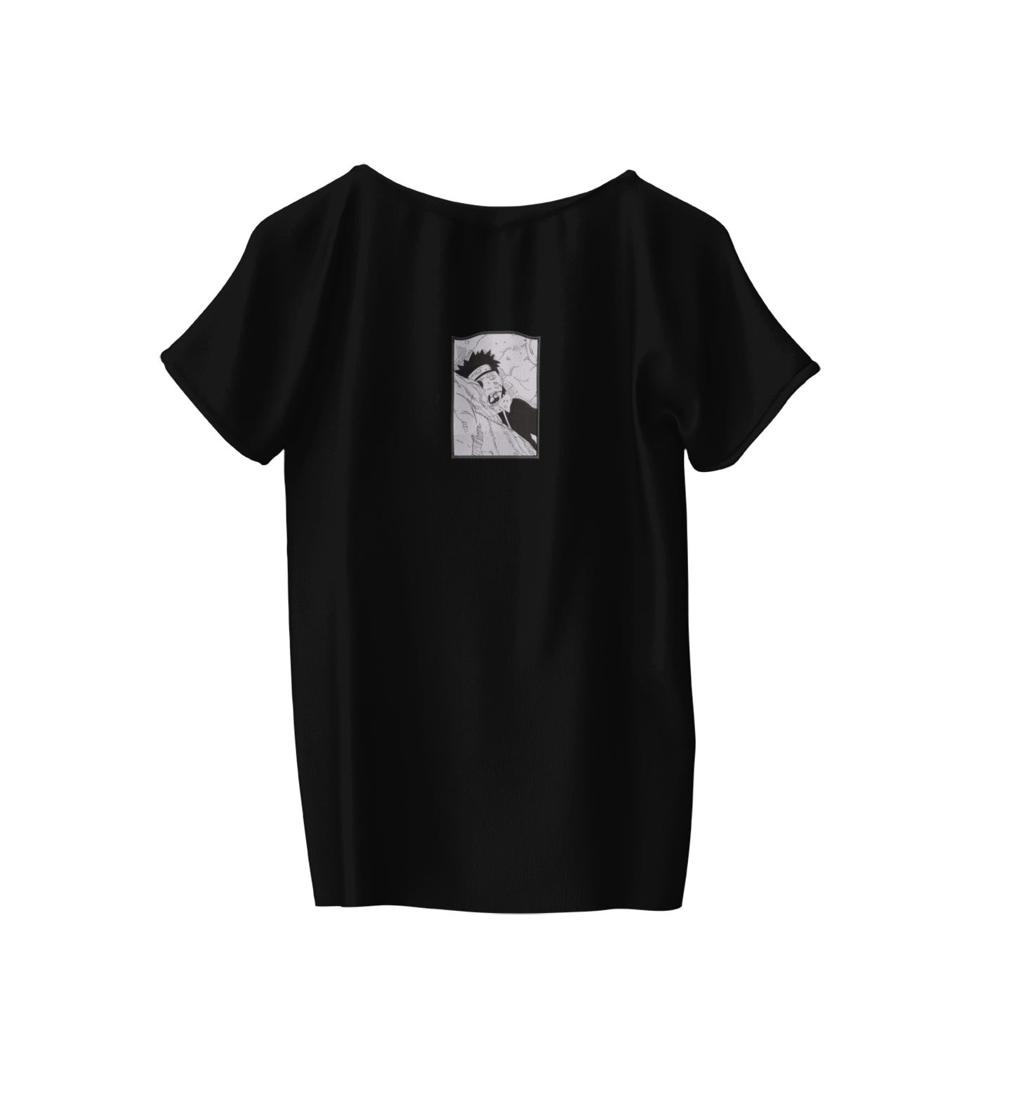 Obito Crushed Manga Panel Tricou - Naruto