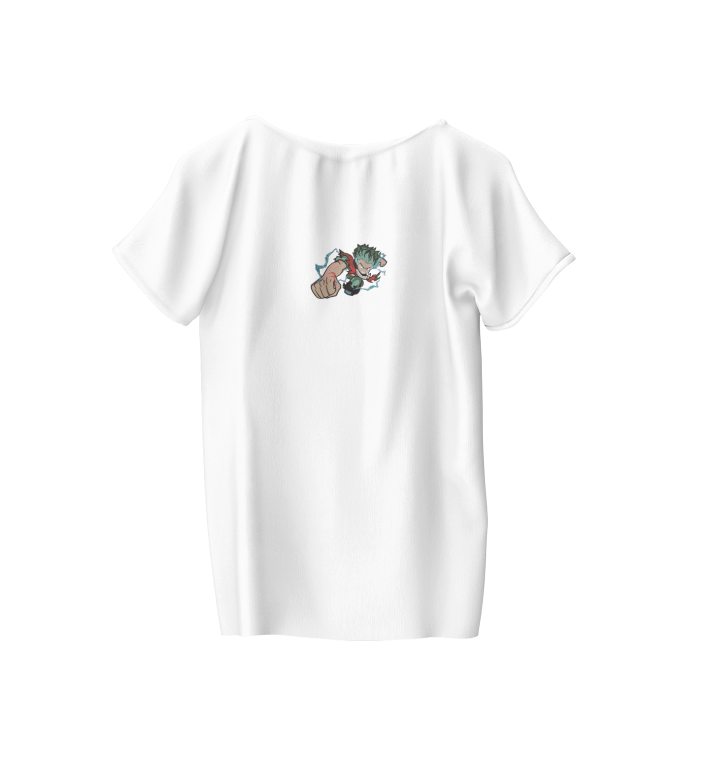 Izuku Midoriya (Deku) Punch Tricou - My Hero Academia