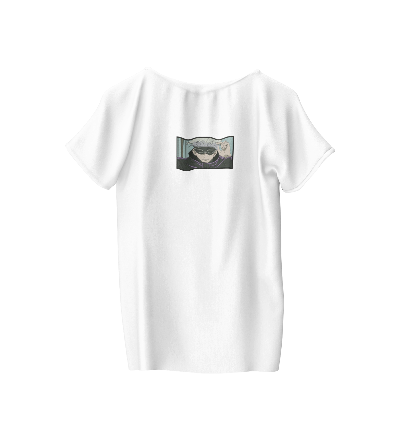 Satoru Gojo Blindfold Tricou - Jujutsu Kaisen