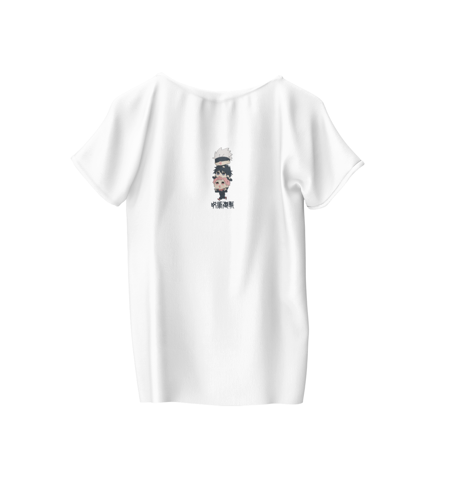 Gojo, Megumi & Yuji Chibi Tricou - Jujutsu Kaisen