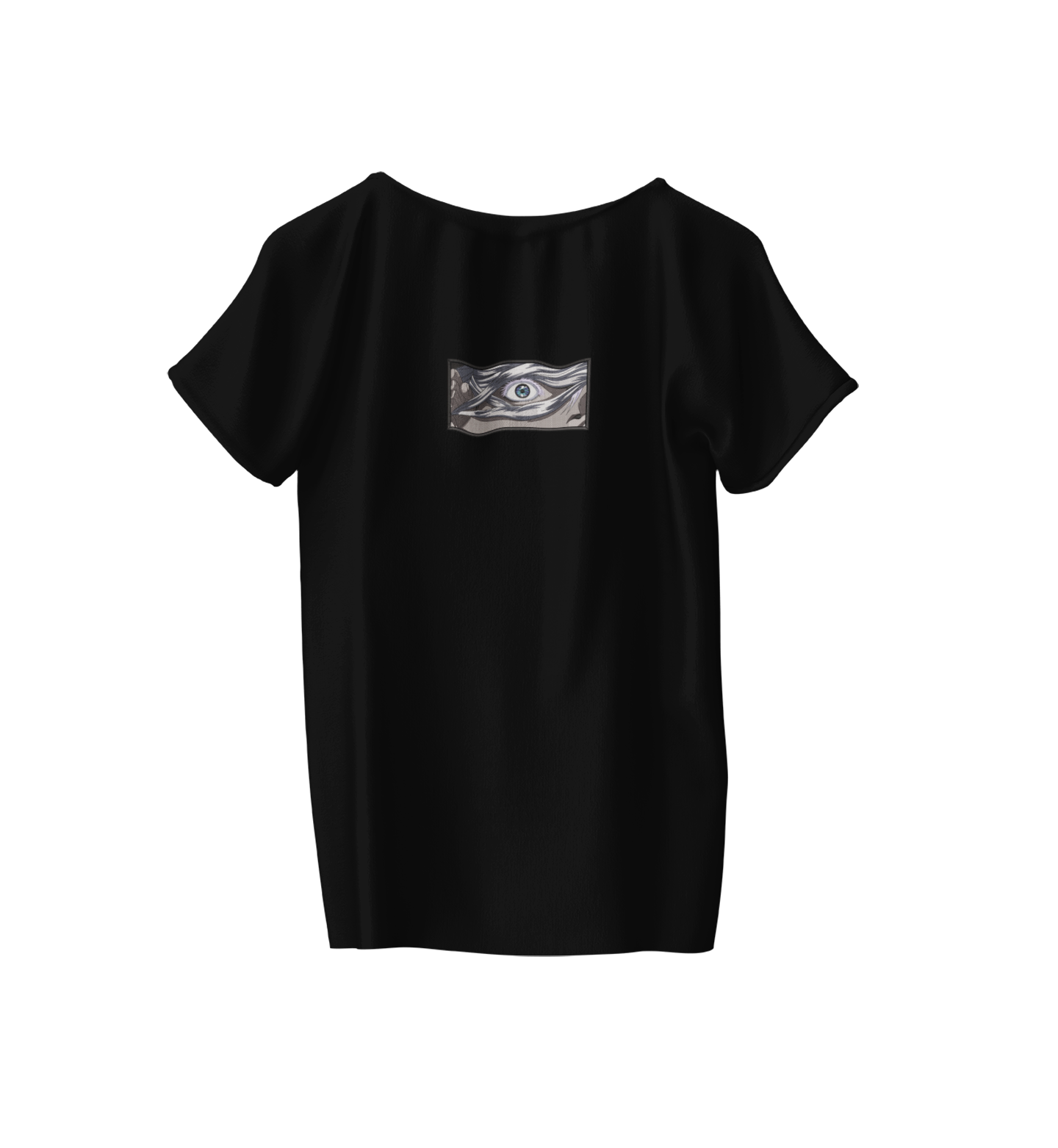 Gojo taking Blindfold off Tricou - Jujutsu Kaisen
