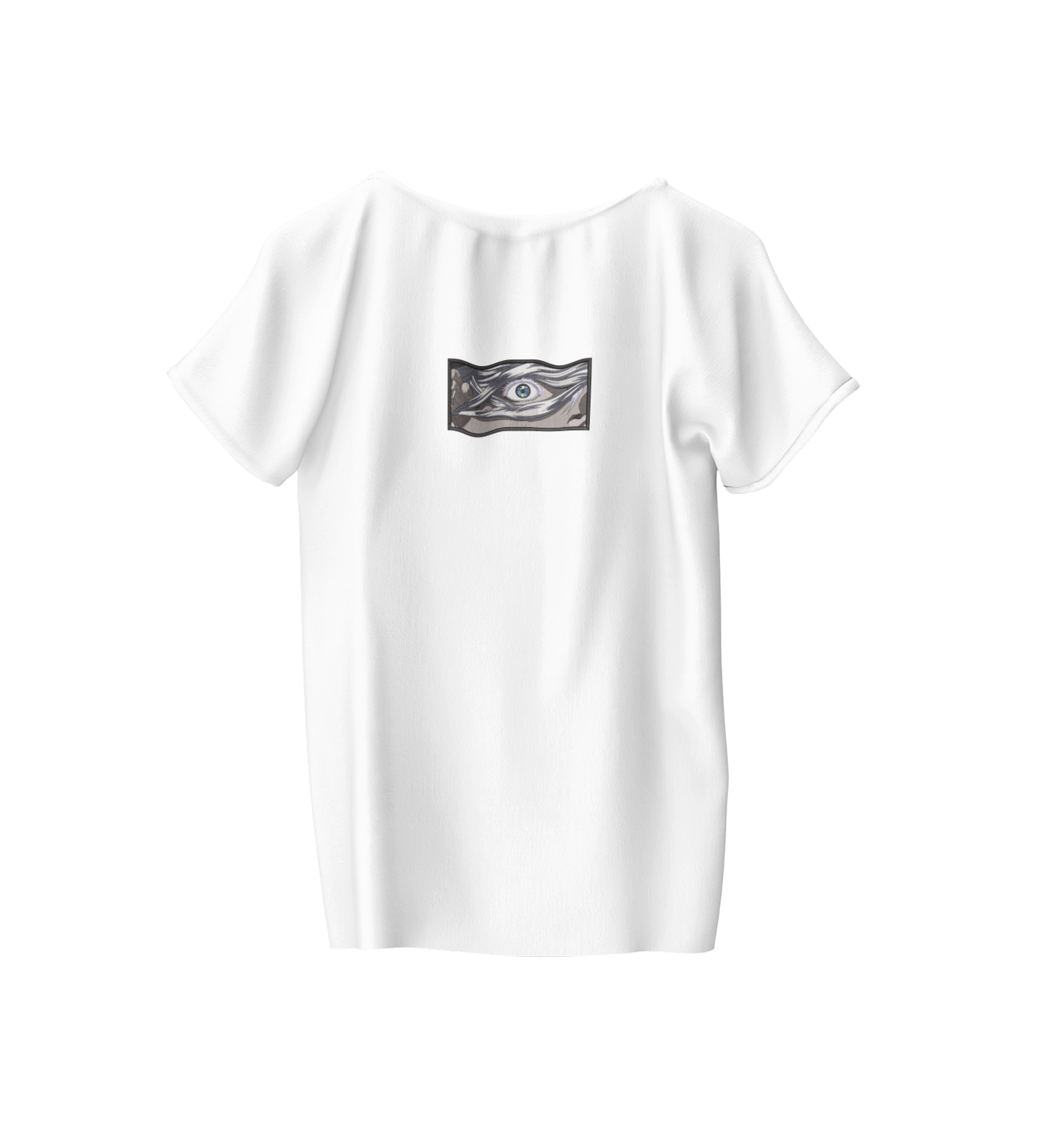 Gojo taking Blindfold off Tricou - Jujutsu Kaisen