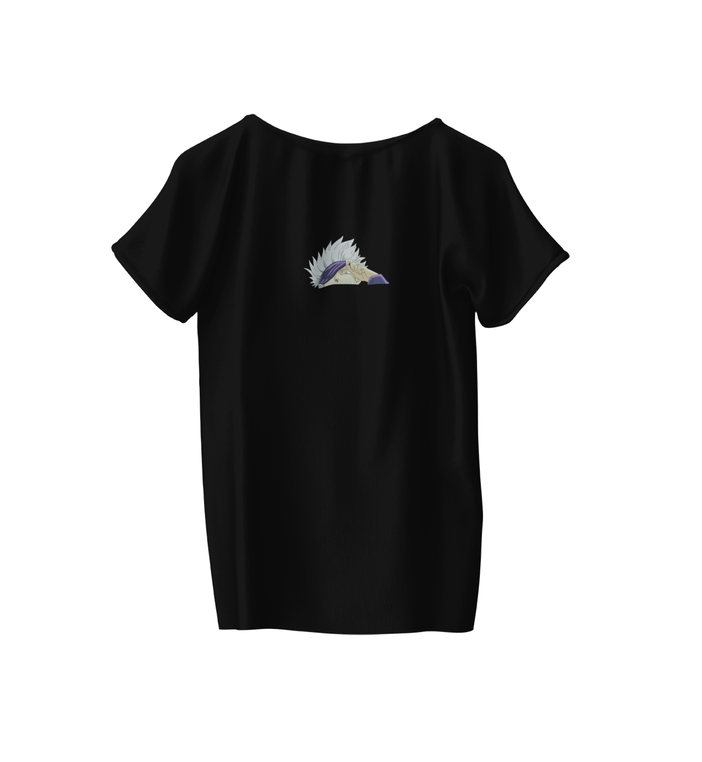 Gojo Peeking Tricou - Jujutsu Kaisen