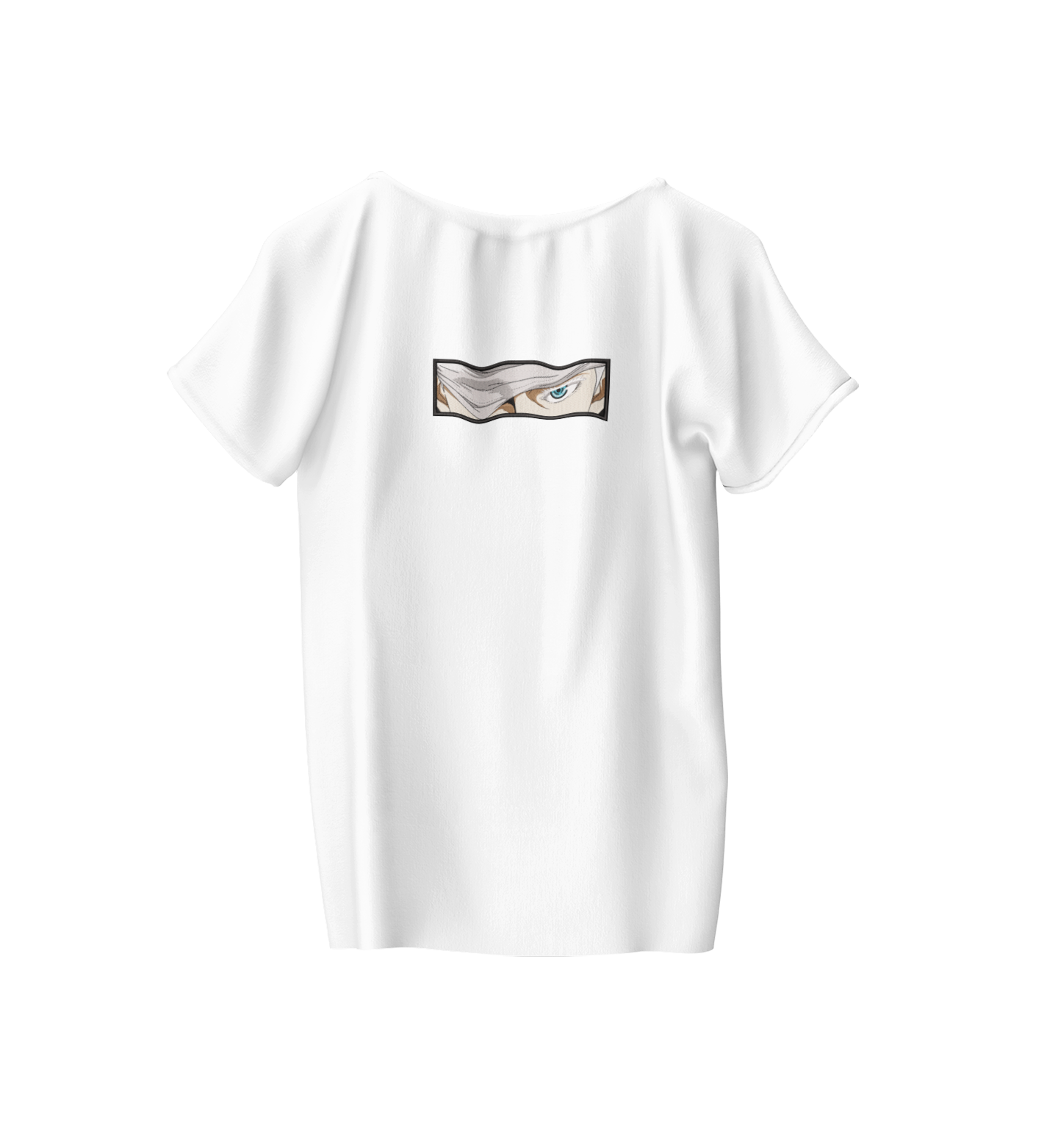 Gojo (White Blindfold) Eyes Tricou - Jujutsu Kaisen