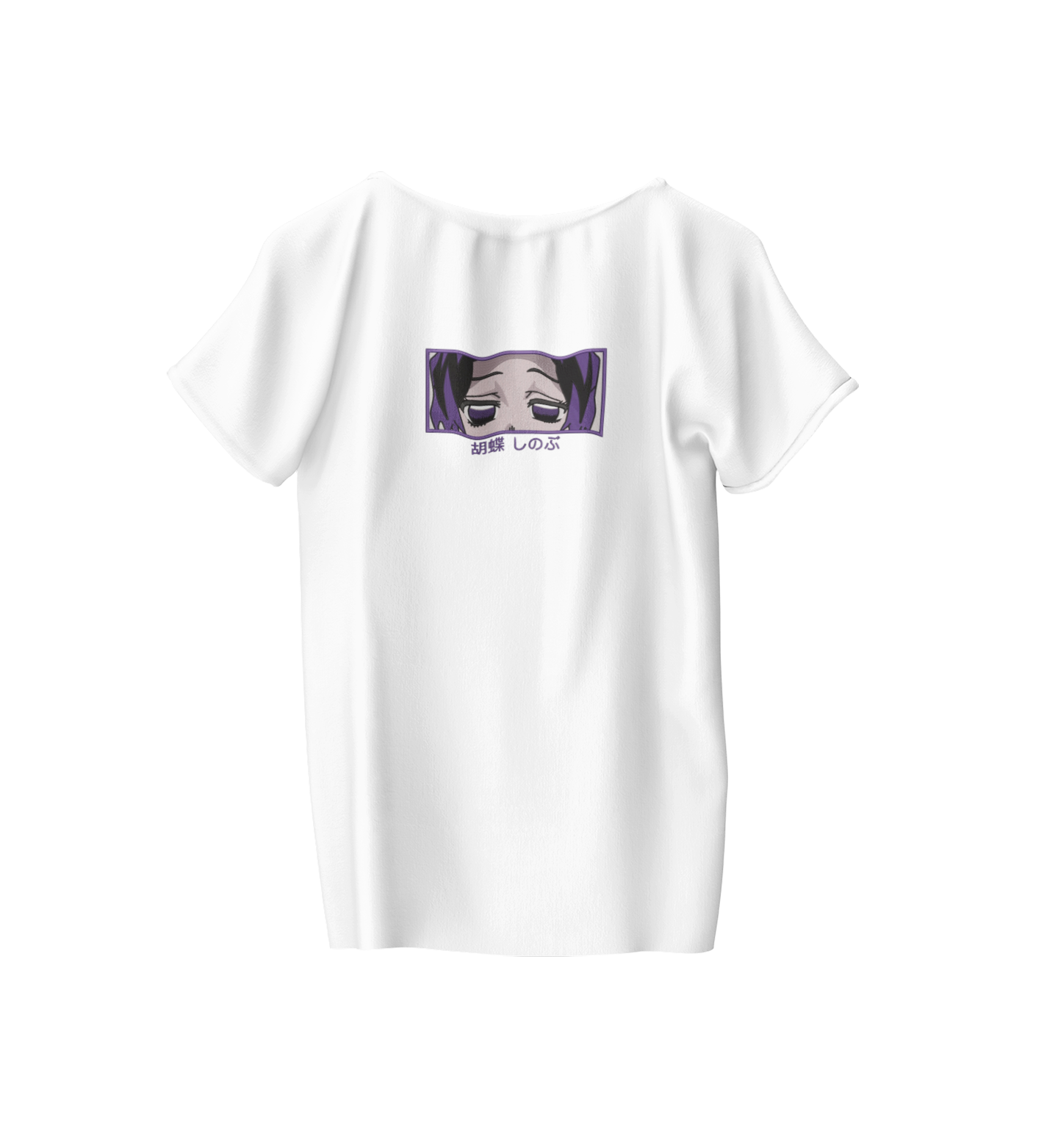 Shinobu Eyes Writing Tricou - Demon Slayer