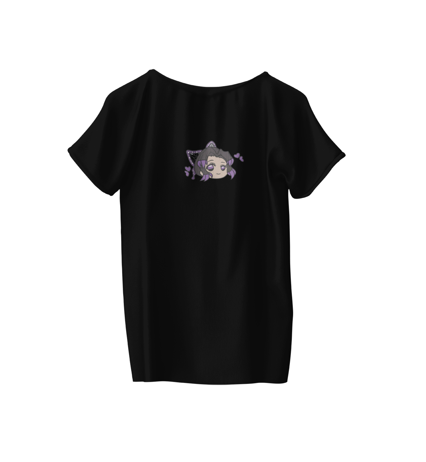 Shinobu Chibi Head Tricou - Demon Slayer