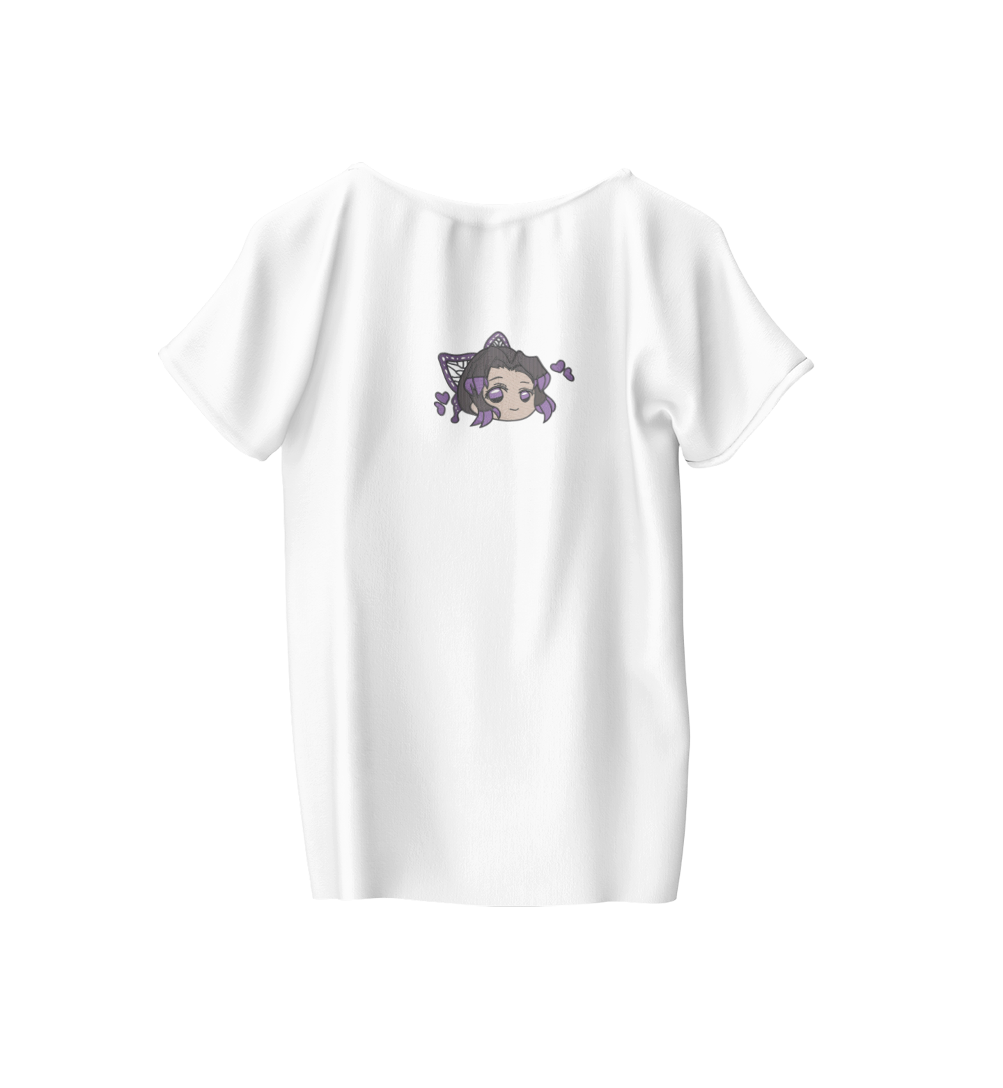 Shinobu Chibi Head Tricou - Demon Slayer
