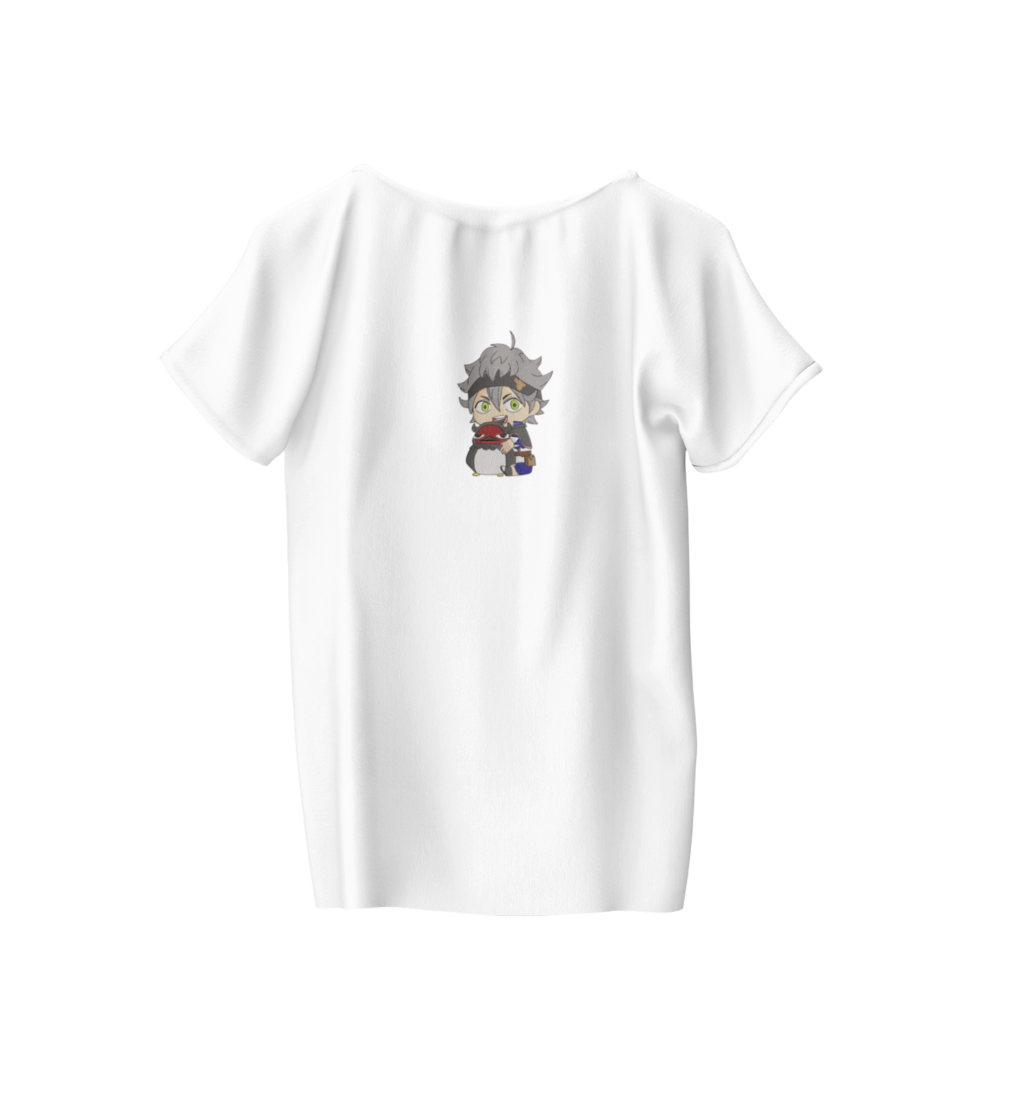 Asta & Secre Bird Chibi Tricou - Black Clover