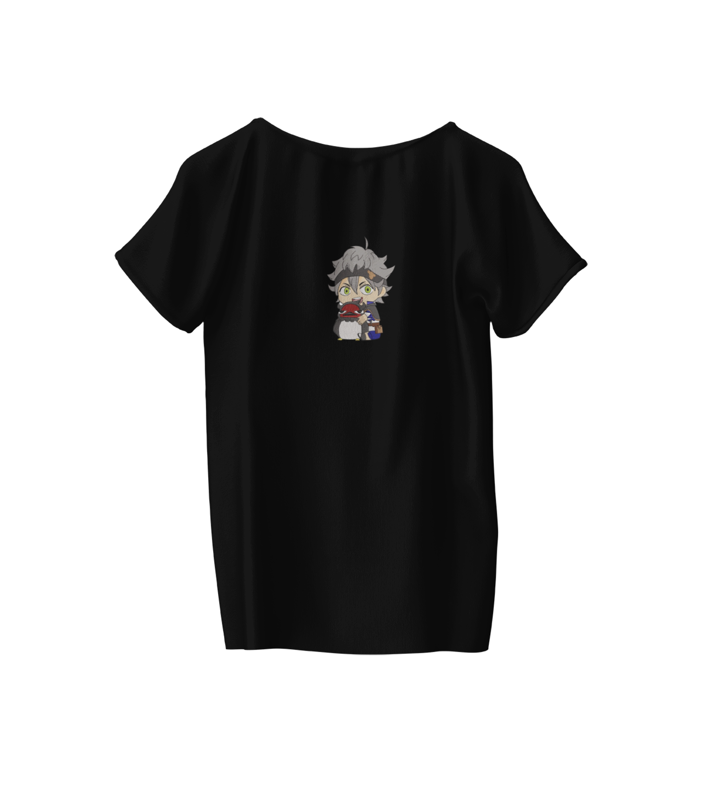 Asta & Secre Bird Chibi Tricou - Black Clover