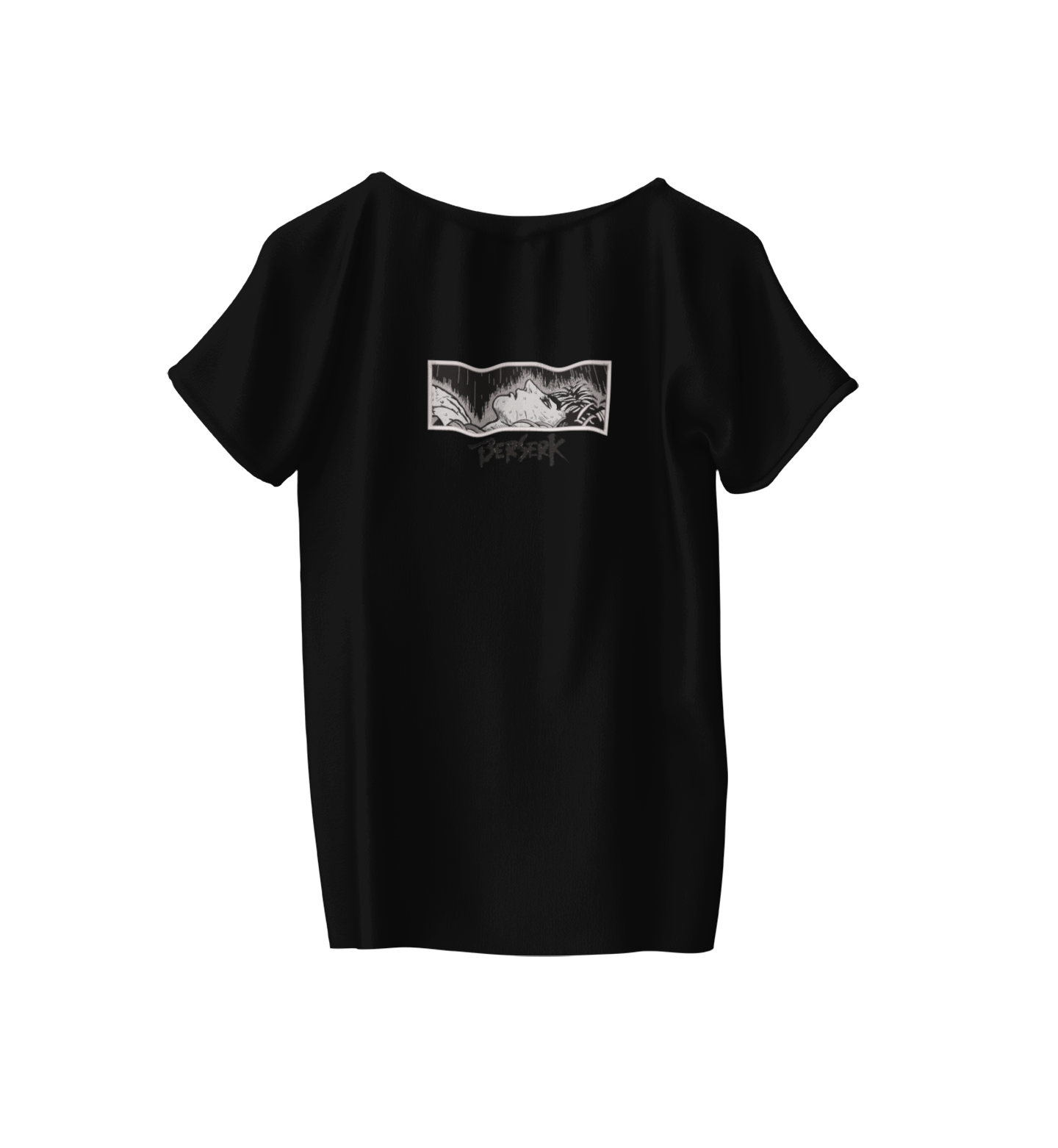 Guts Rain Manga Panel Tricou - Berserk