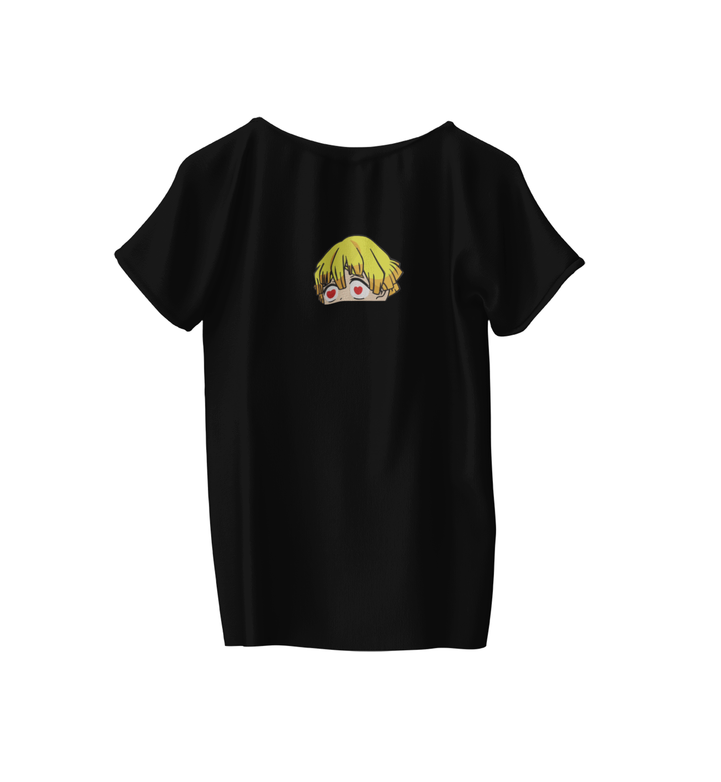 Zenitsu Peeking Tricou - Demon Slayer