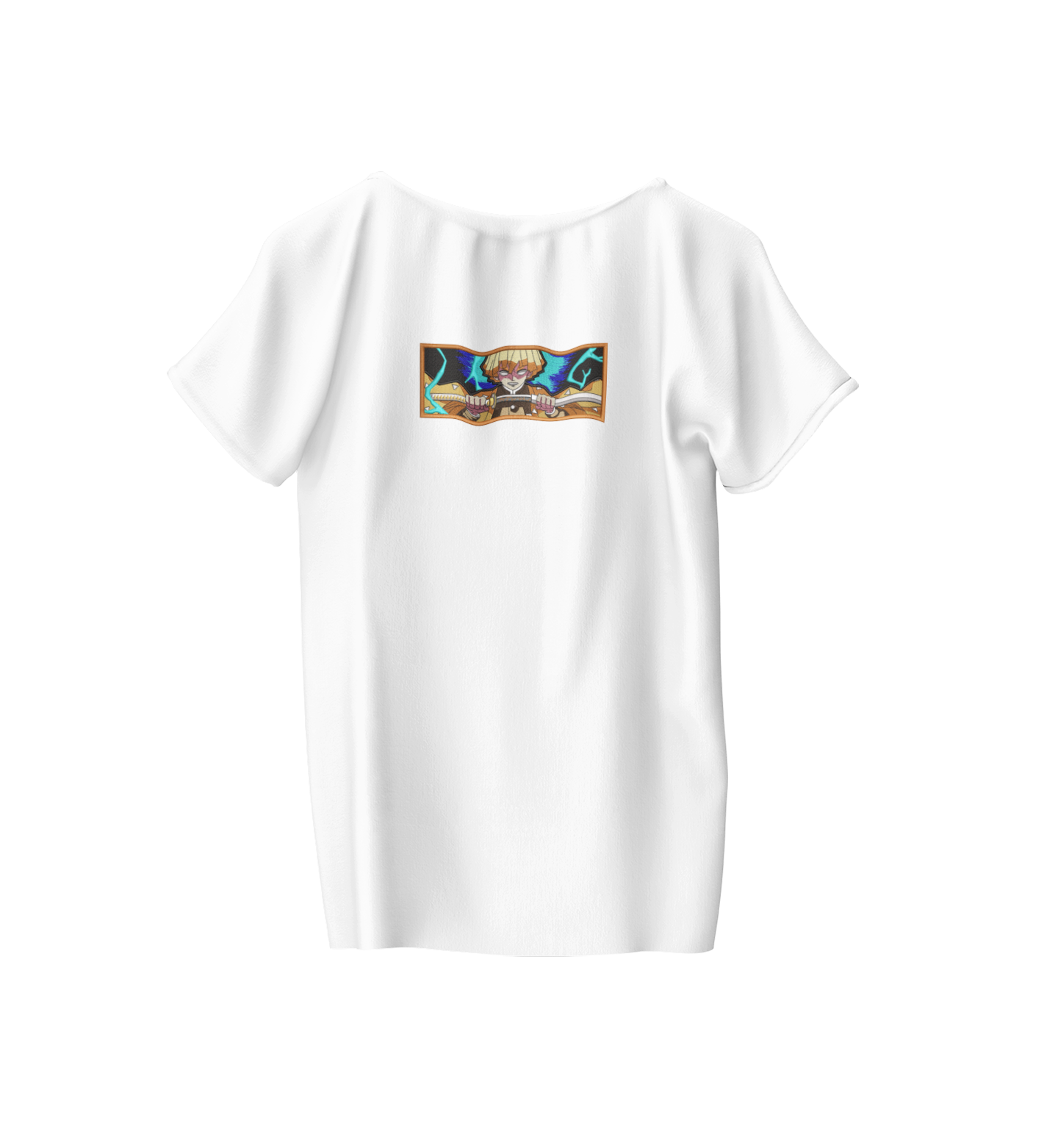 Zenitsu Drawing Blade Tricou - Demon Slayer