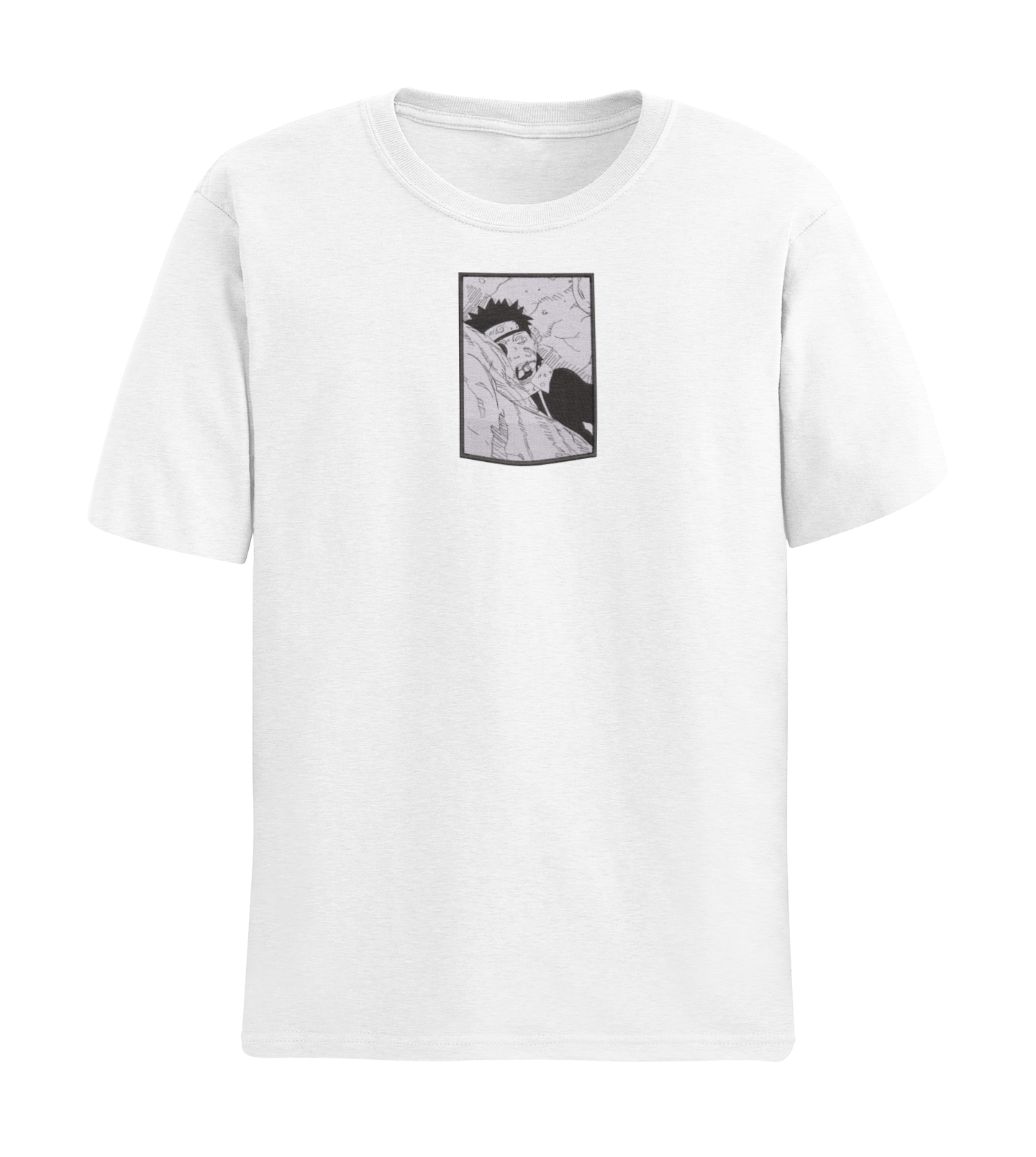 Obito Crushed Manga Panel Tricou - Naruto