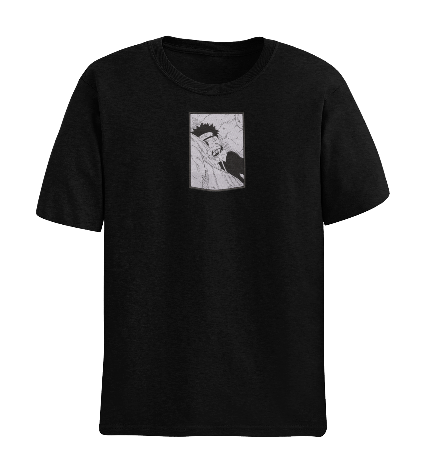 Obito Crushed Manga Panel Tricou - Naruto