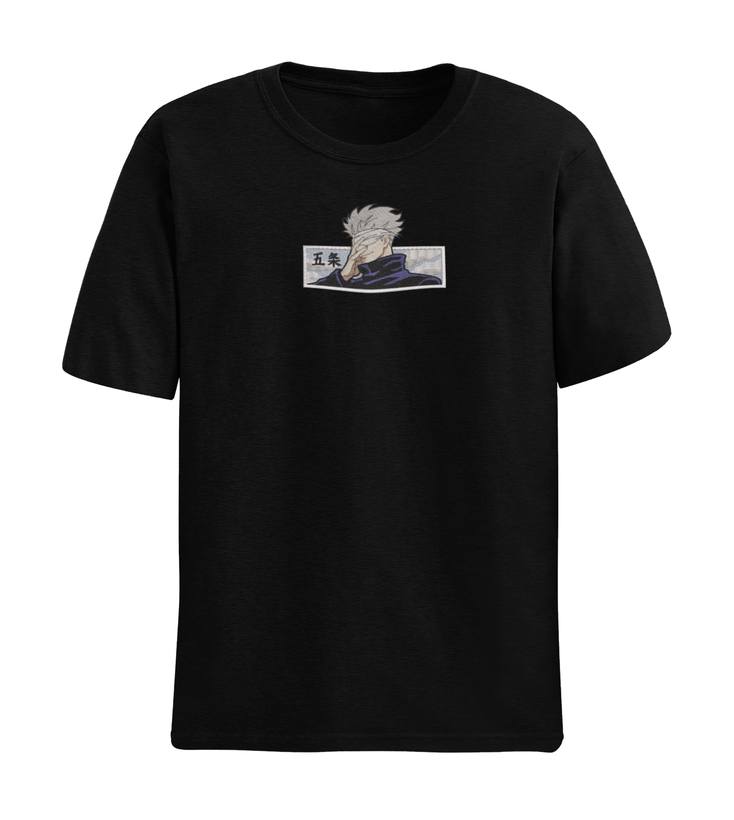 Satoru Gojo White Blindfold Tricou -Jujutsu Kaisen