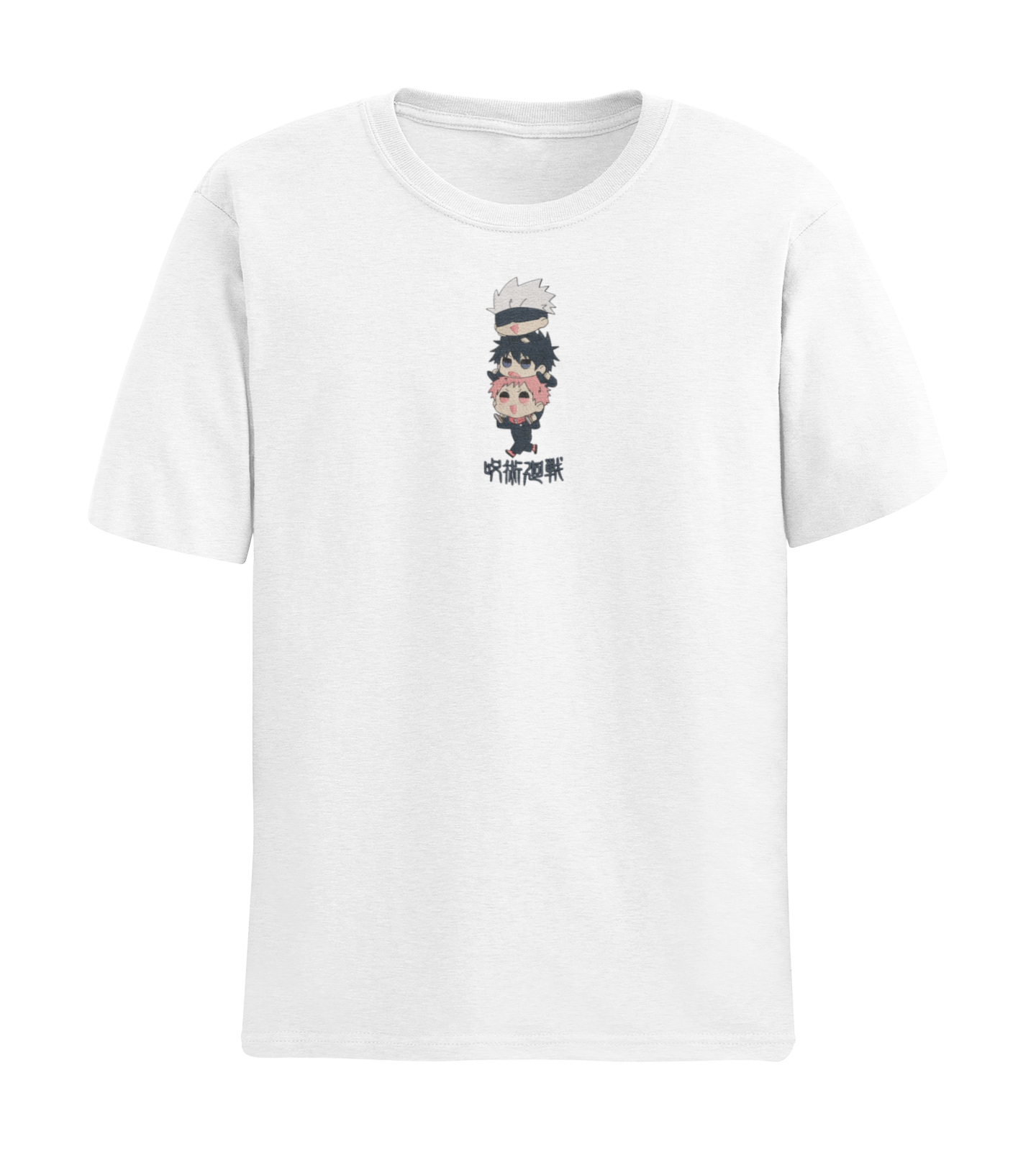 Gojo, Megumi & Yuji Chibi Tricou - Jujutsu Kaisen