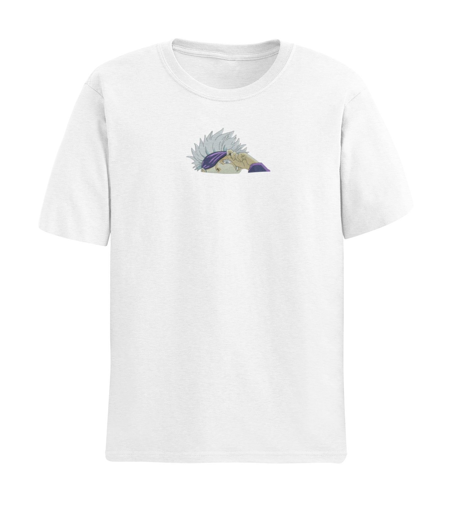 Gojo Peeking Tricou - Jujutsu Kaisen