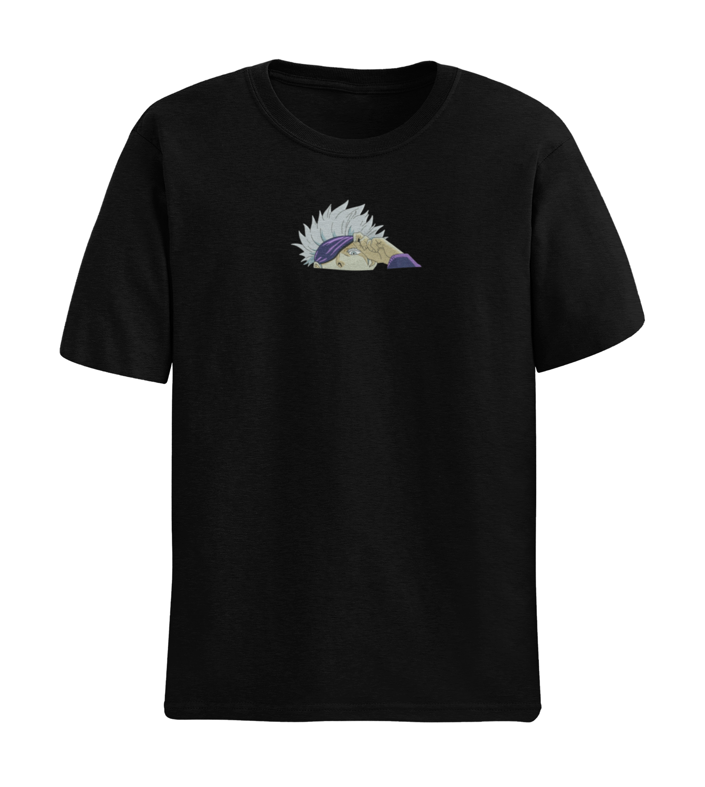 Gojo Peeking Tricou - Jujutsu Kaisen