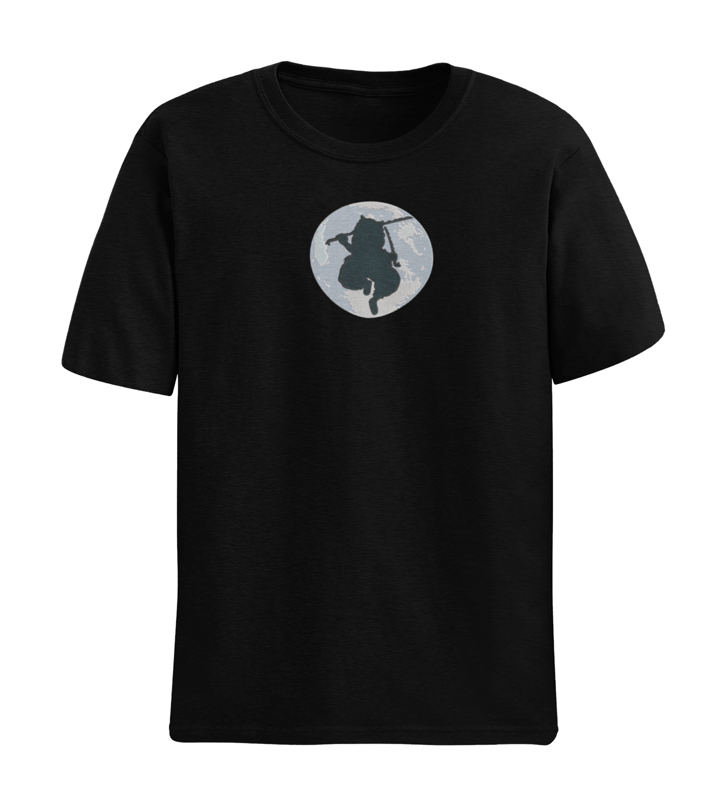 Inosuke Moon Silhouette Tricou - Demon Slayer